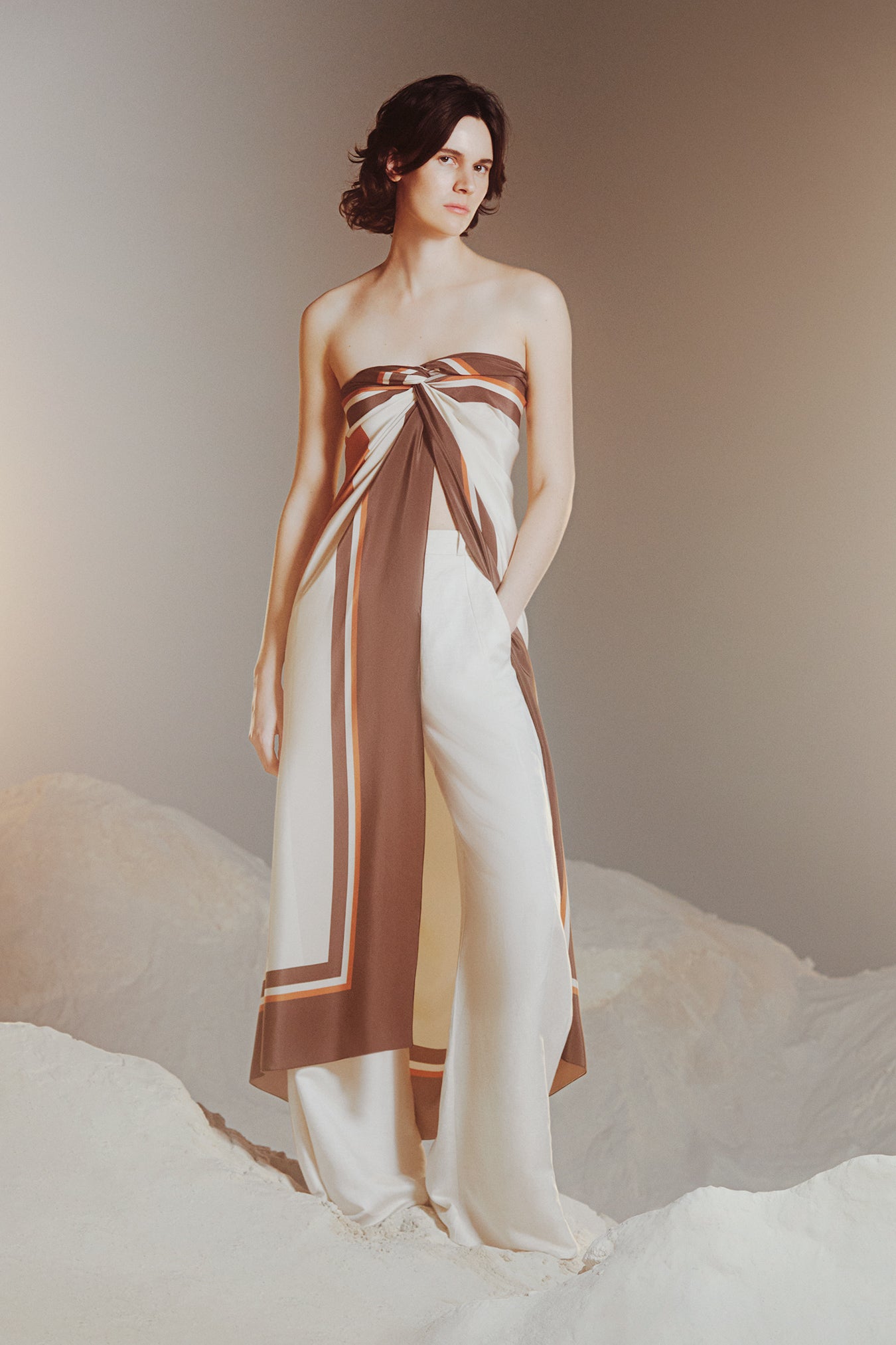 Calça Pantalona Demi Poá