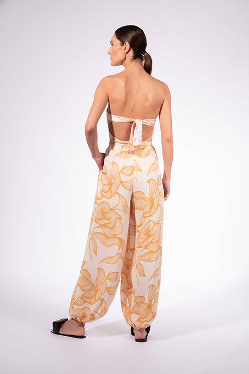 Calça Balonê Line Foliage