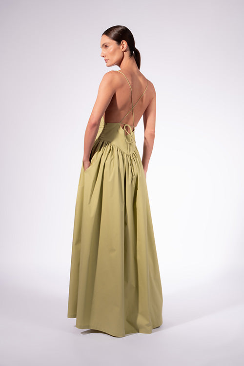 Vestido Longo Alças Opulence