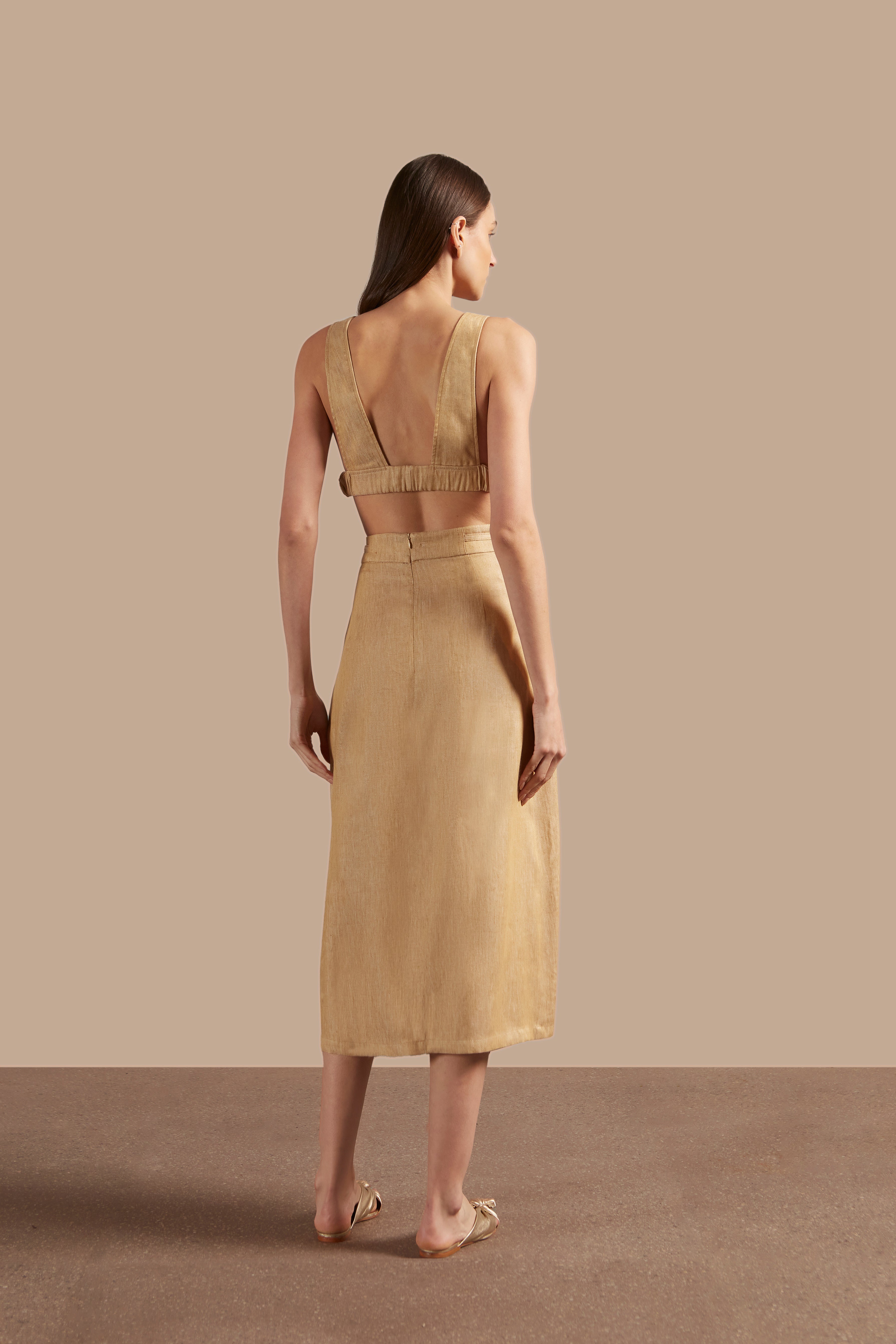 Top Alças Decote V Golden Age Jeans