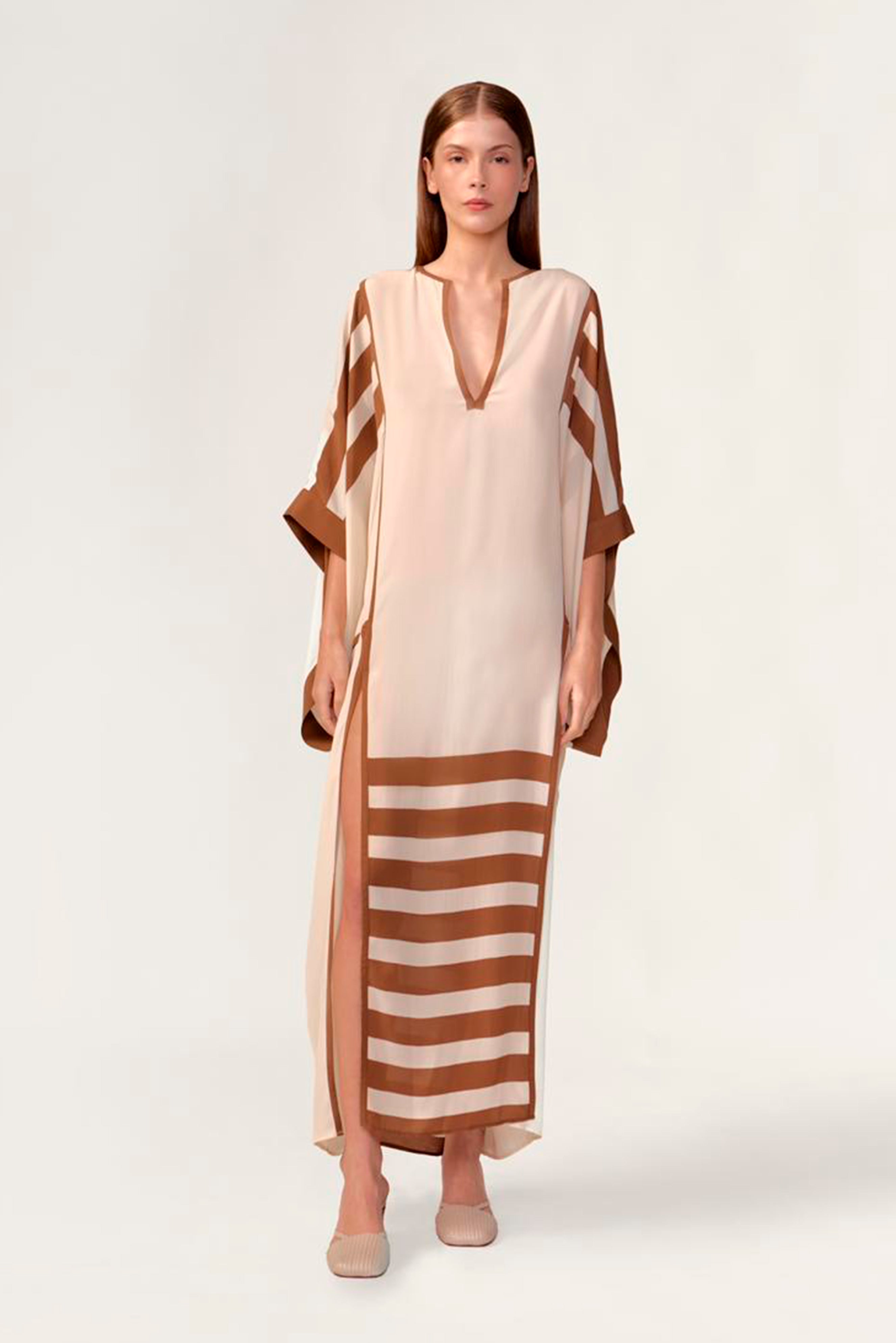 Kaftan Longo Listras