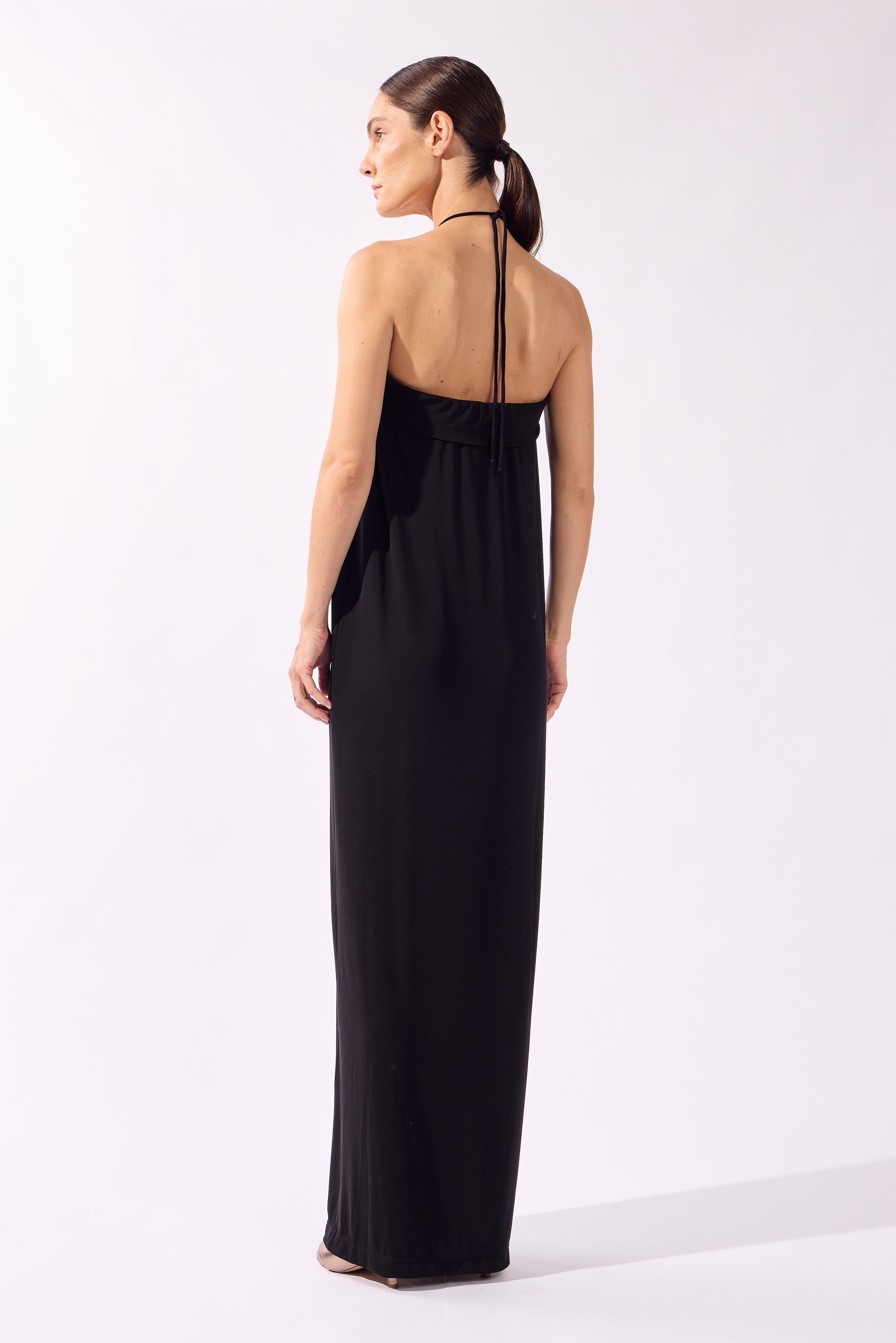 Vestido Tomara que Caia Alpine Flower Liso