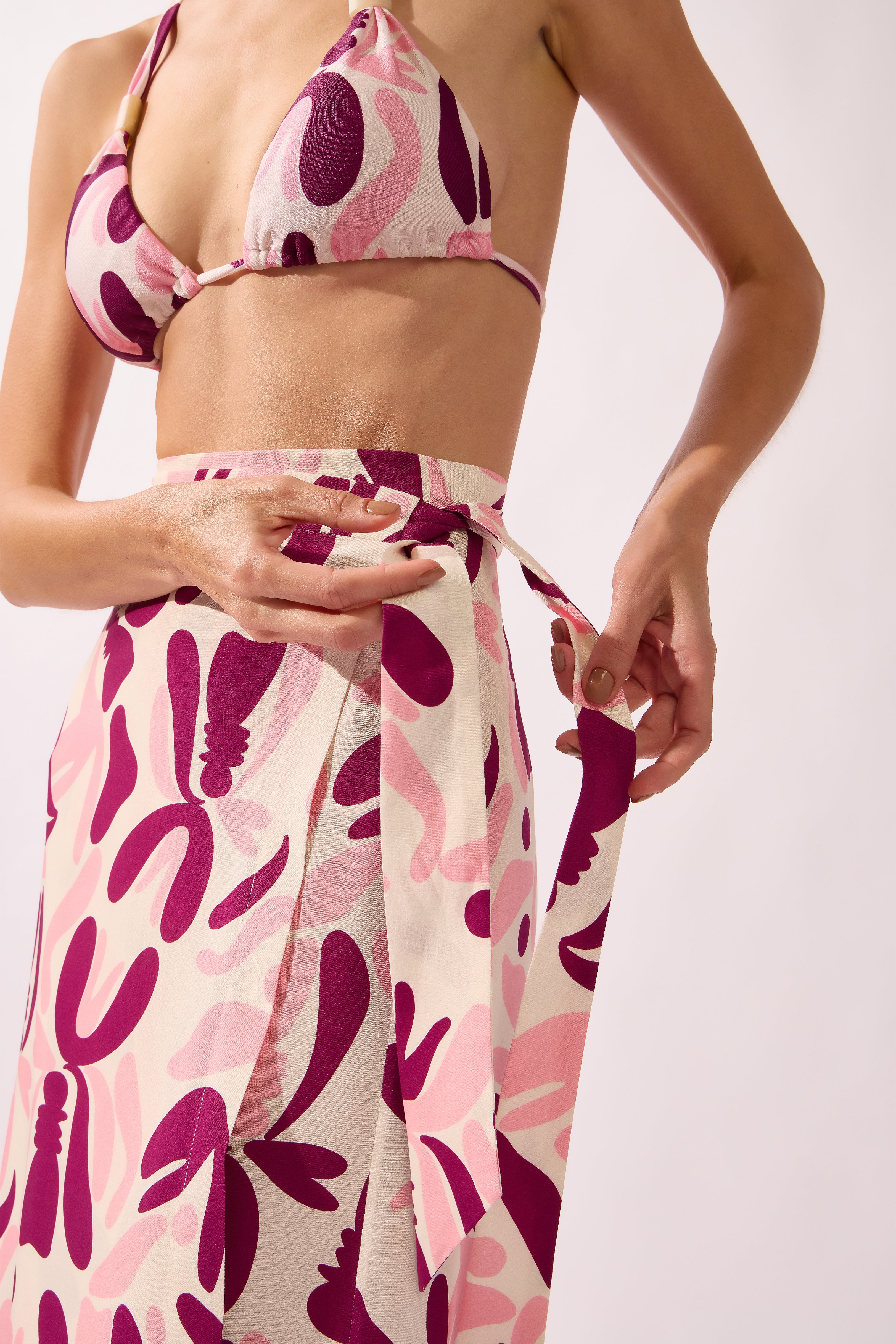 Saia Pareô Bold Floral