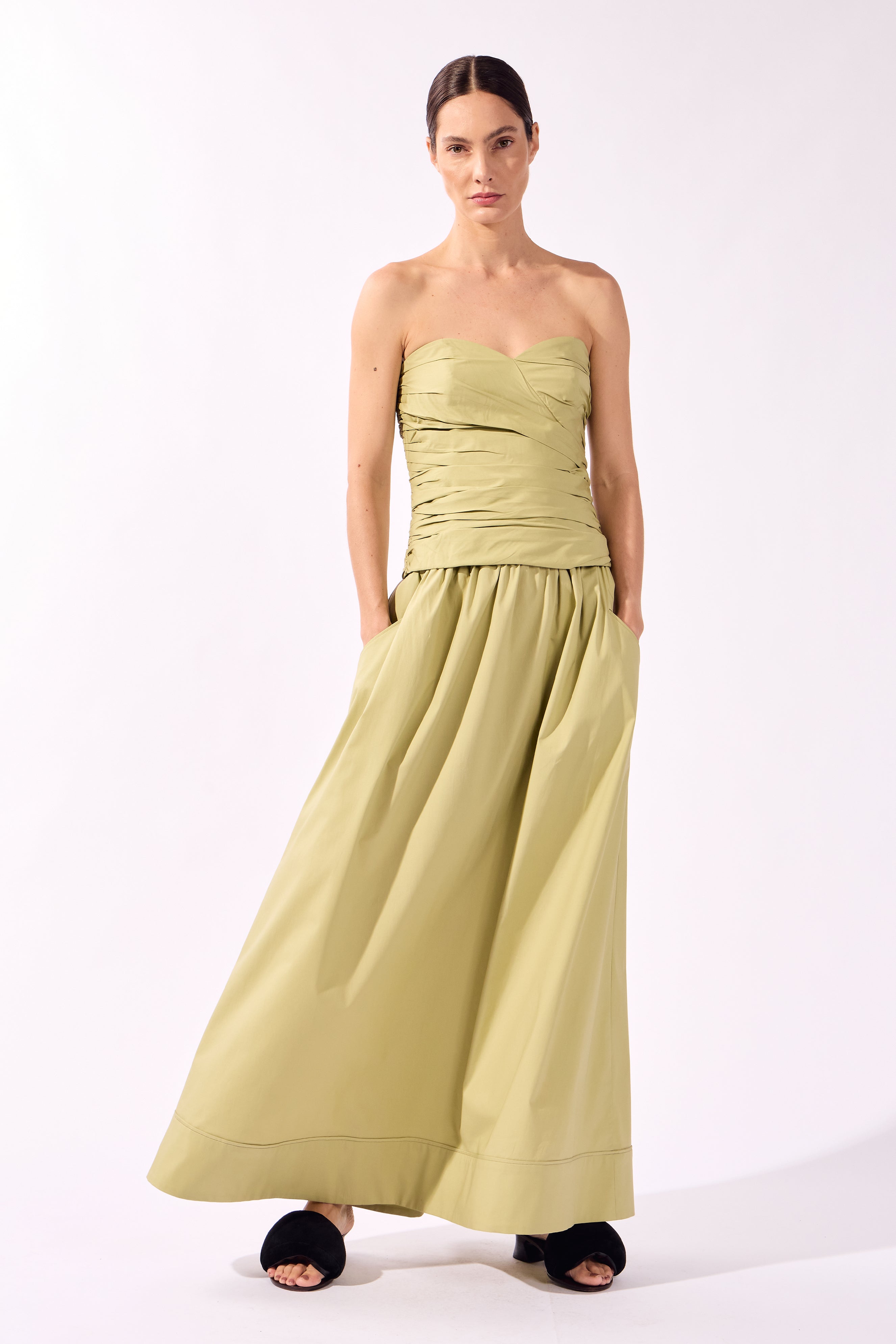 Top Drapeado Tomara que Caia Opulence