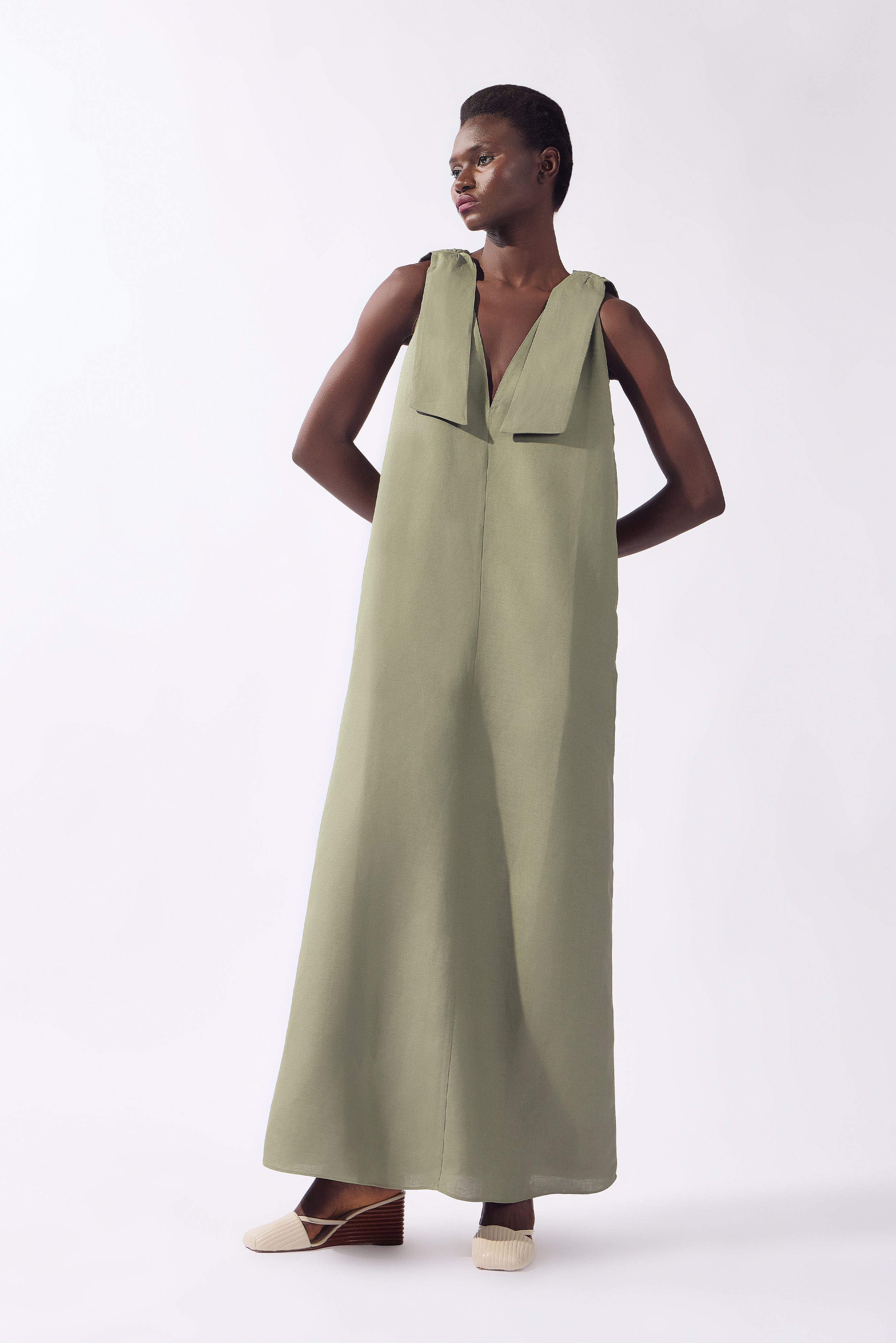 Vestido Longo Lisos