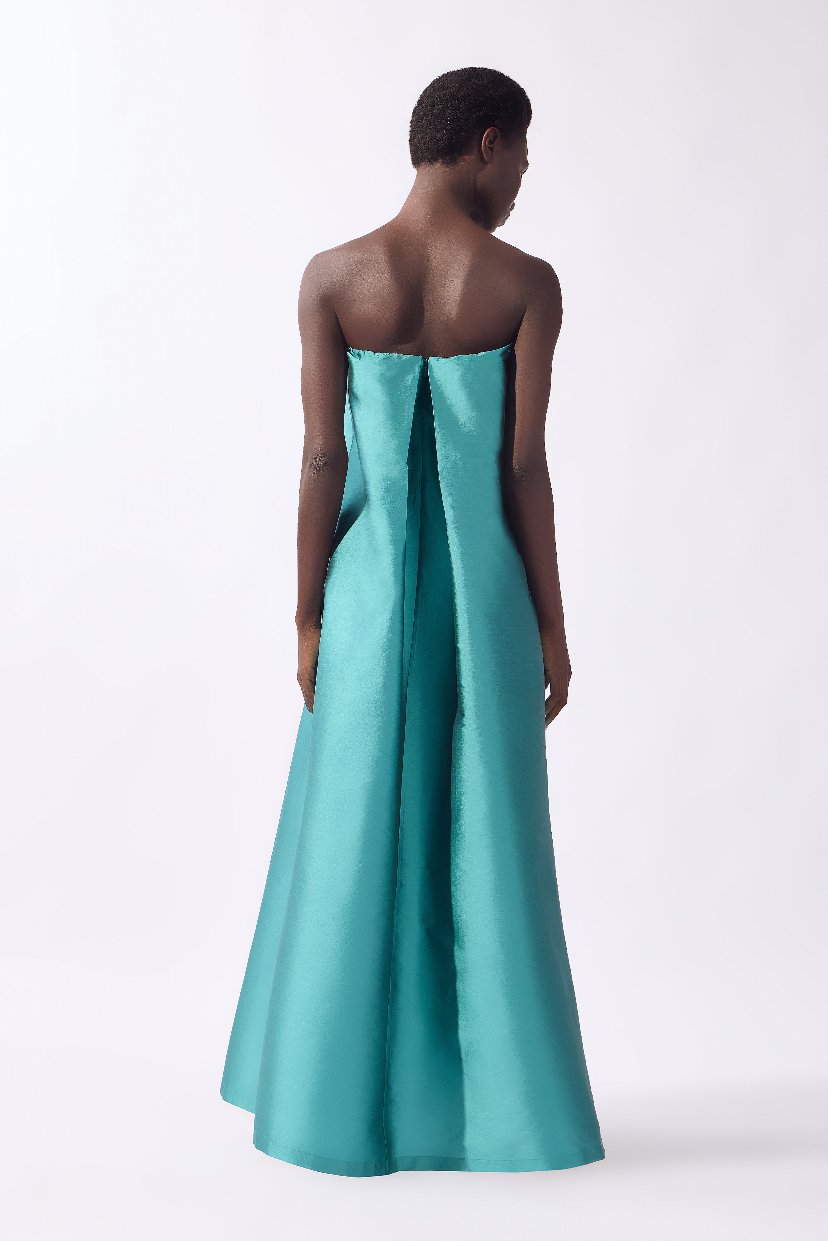 Vestido Longo Tomara que Caia Tafetá