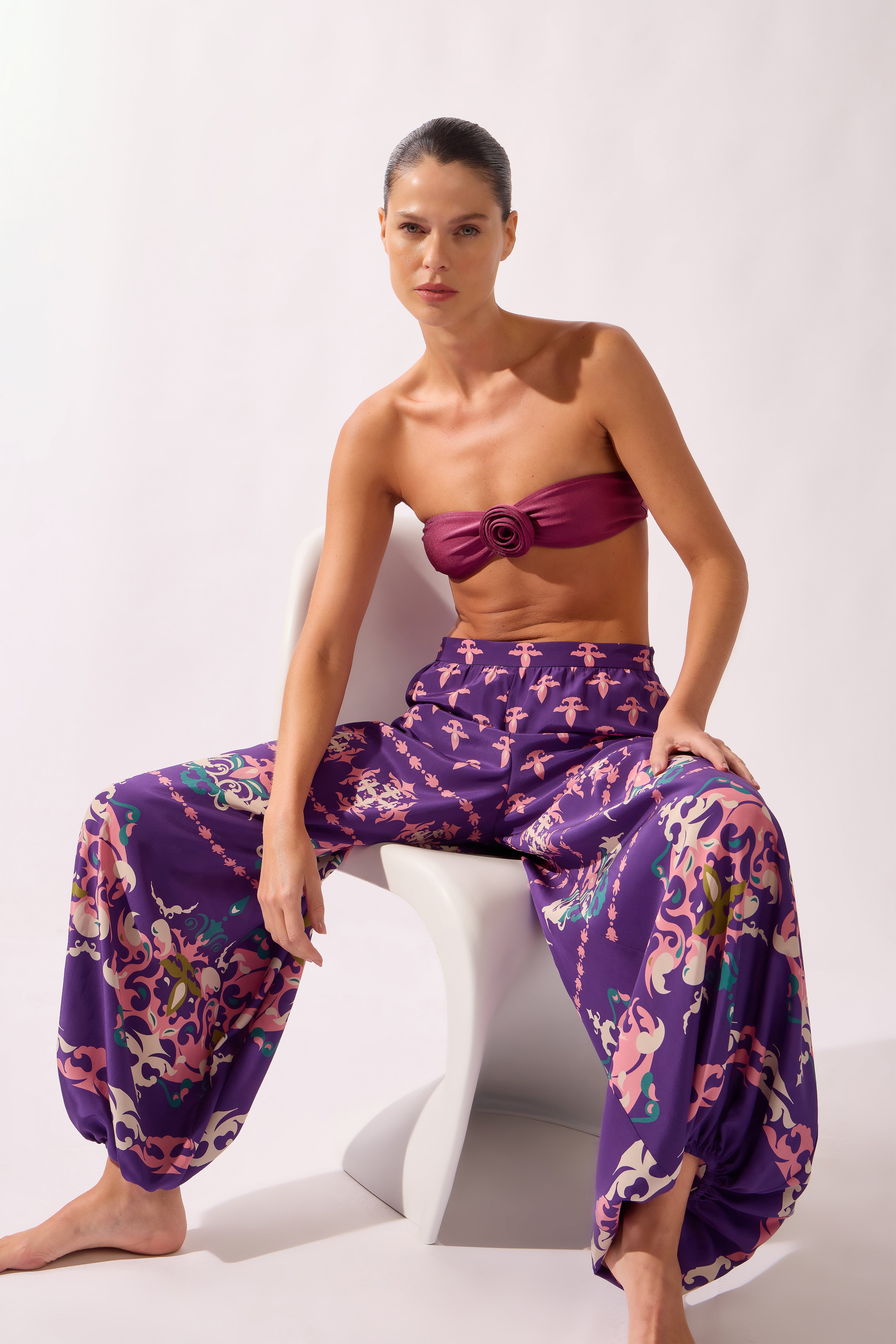 Calça Balonê Arabesque