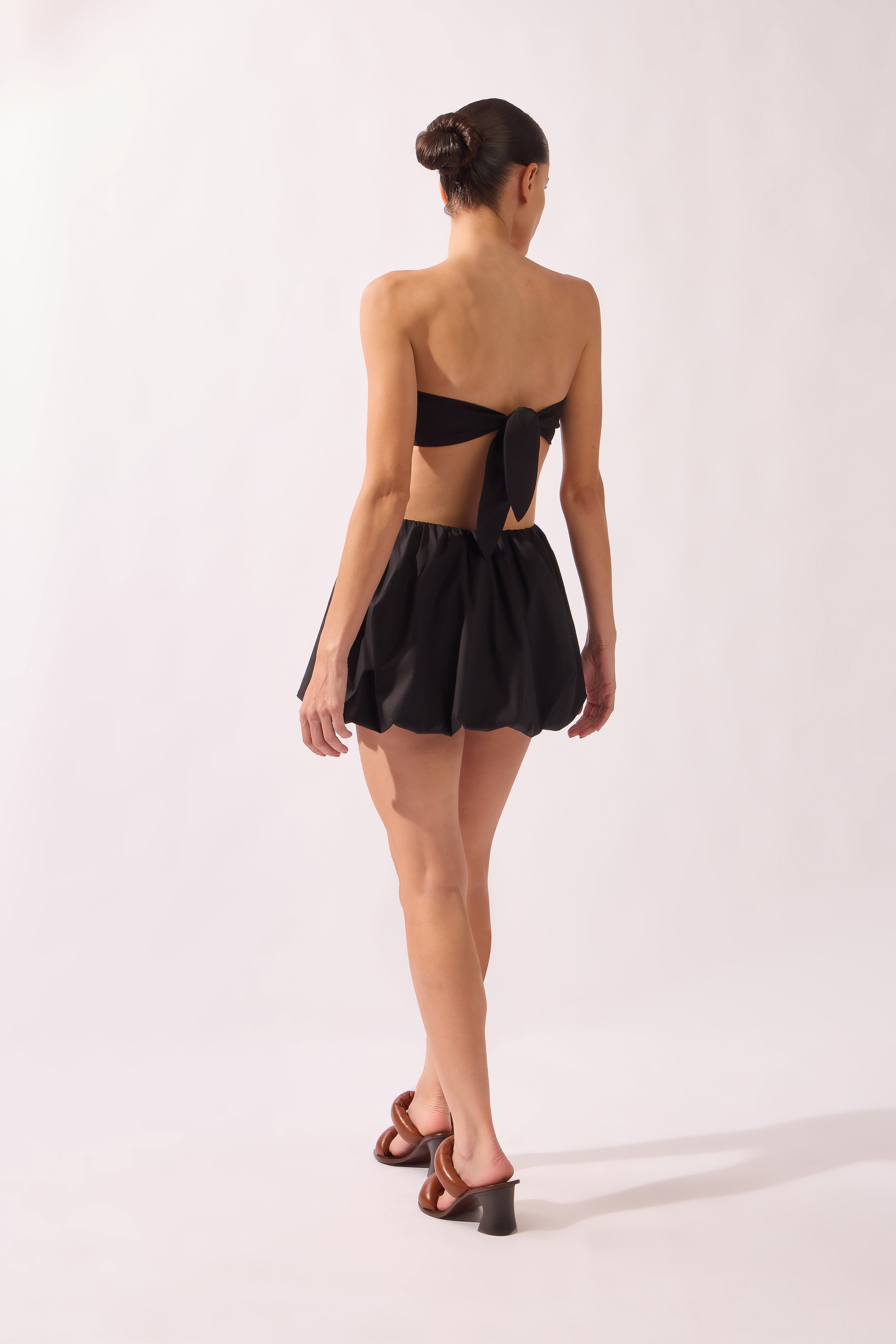 Conjunto Top e Saia Balonê Alpine Flower Liso