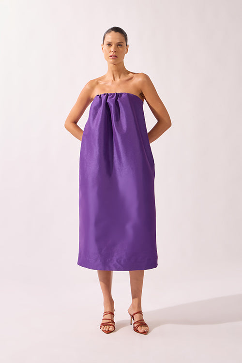 Vestido Tomara que Caia Tafetá