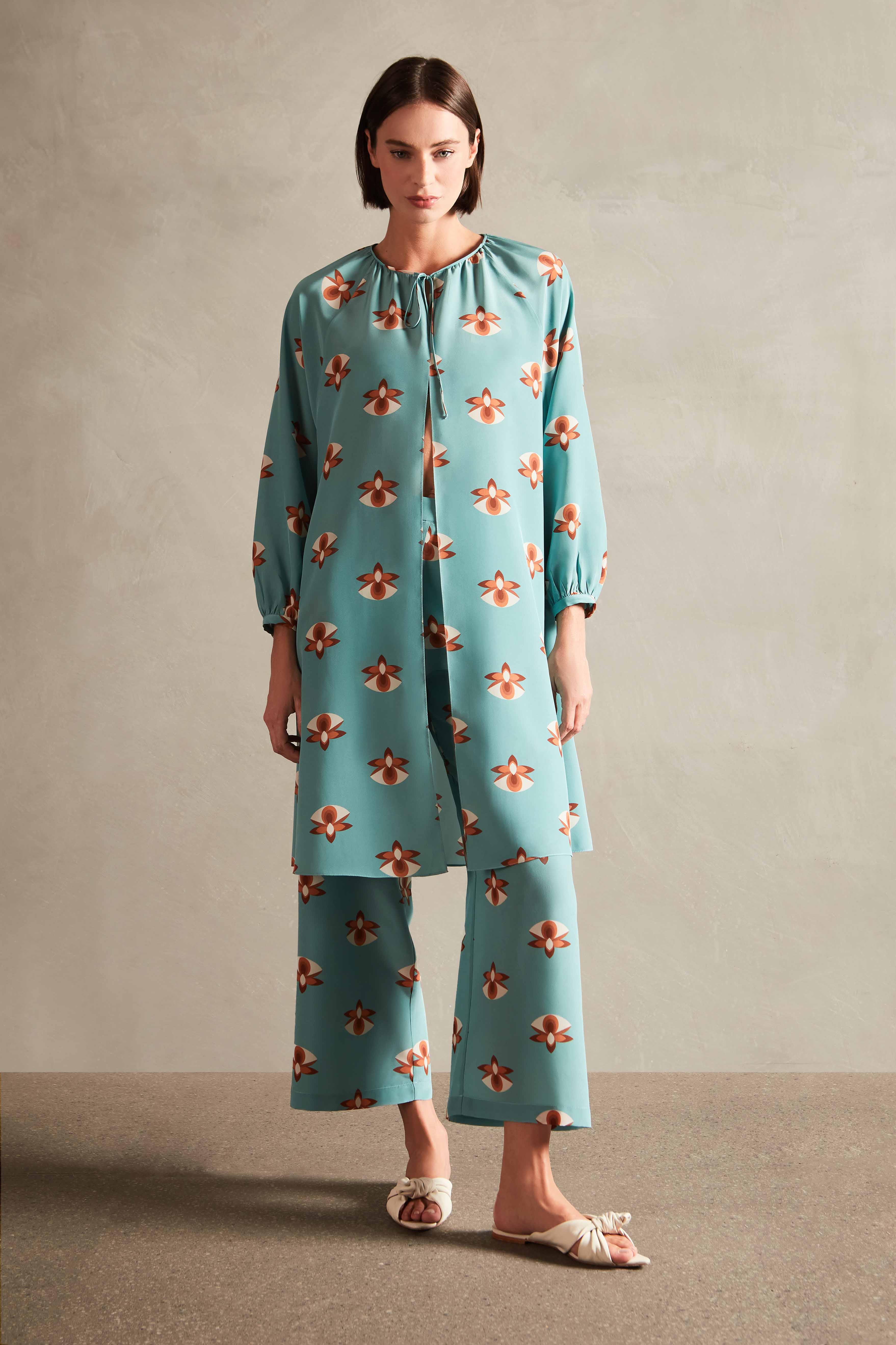 Robe Midi Orquídea Vintage