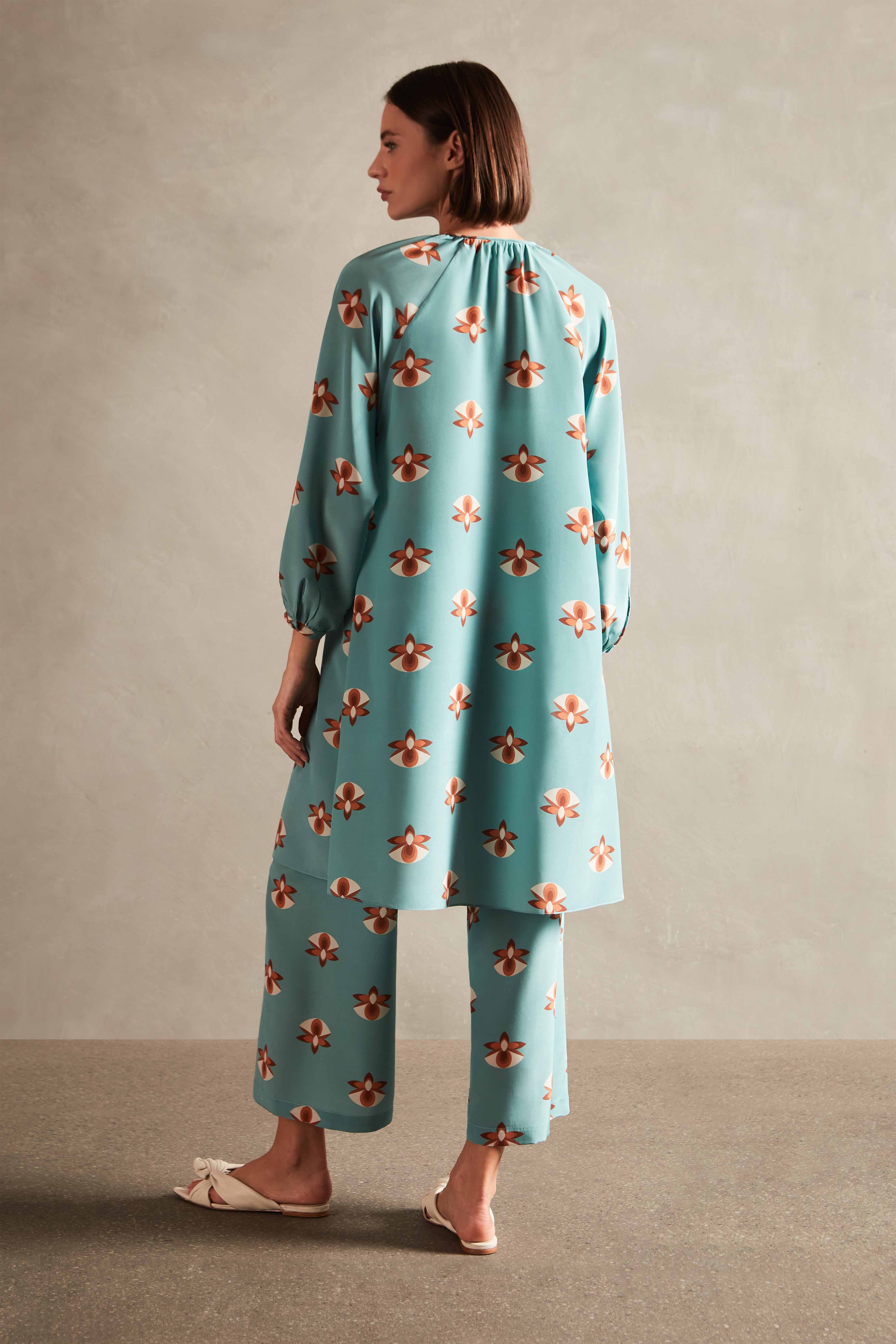 Robe Midi Orquídea Vintage