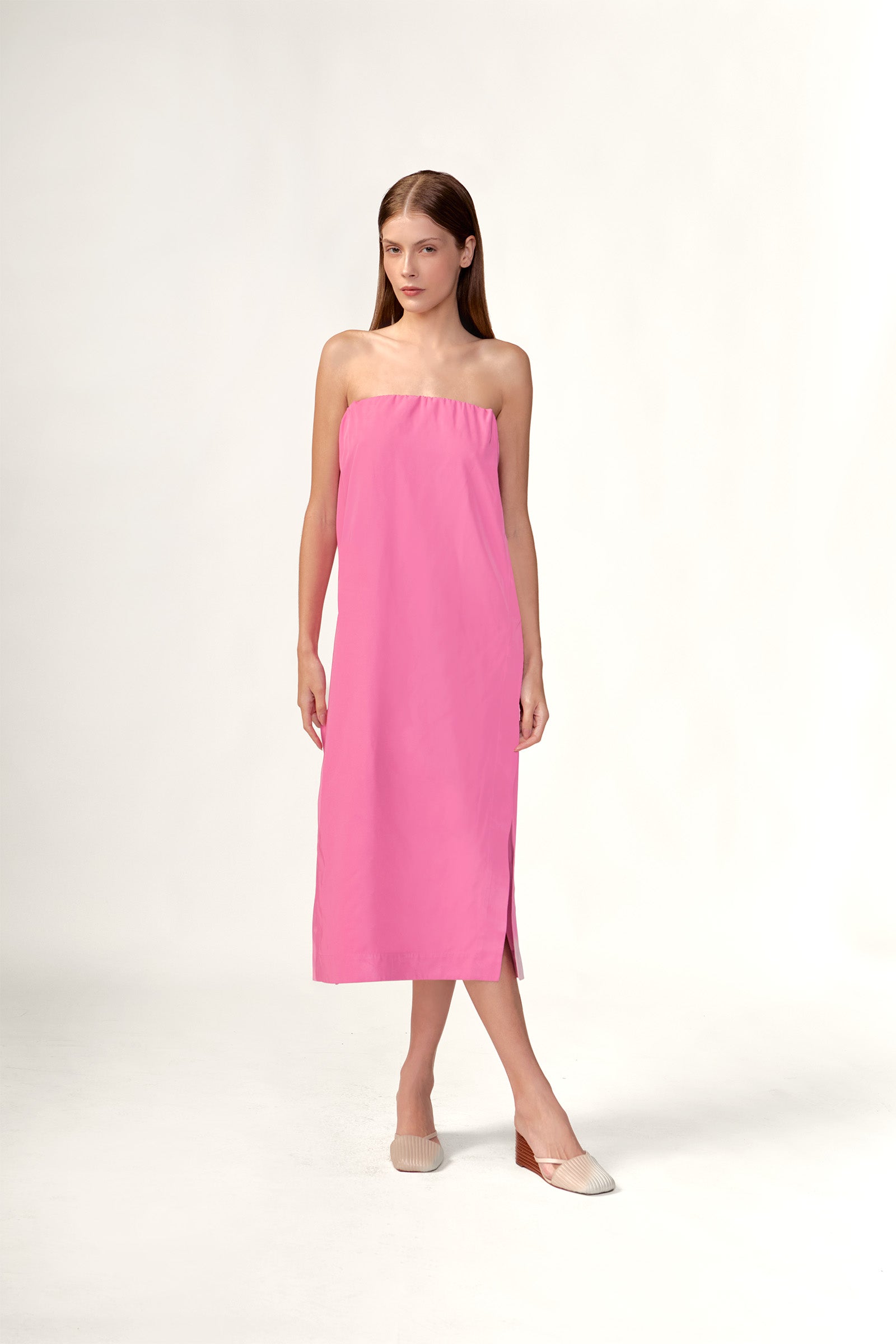 Vestido Tomara que Caia Fendas Baleares Liso