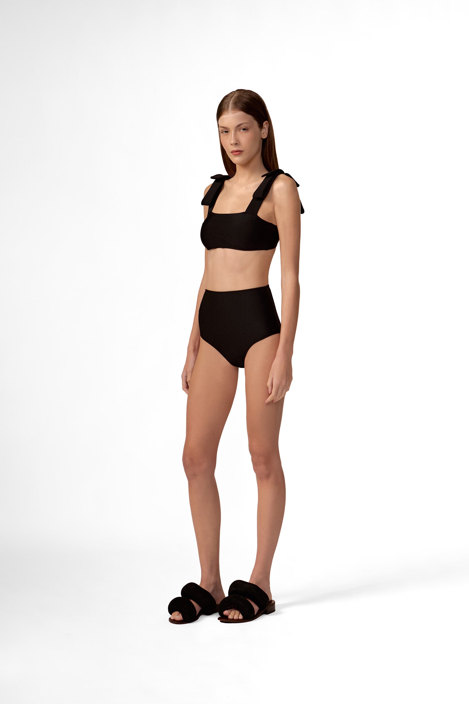 Biquini Hot Pants Alças Laço Timeless