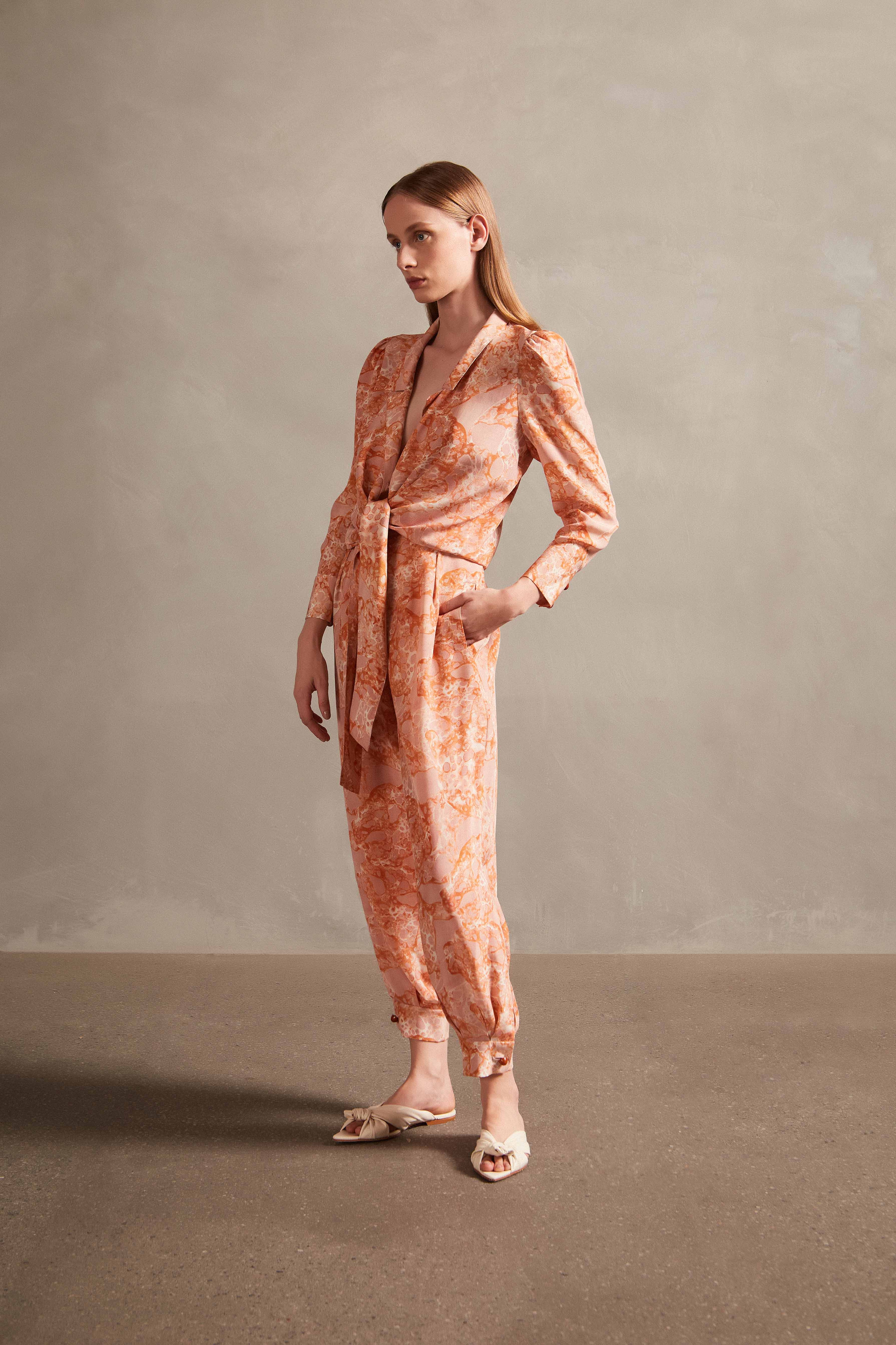 Calça Carrot Bulles De Mer