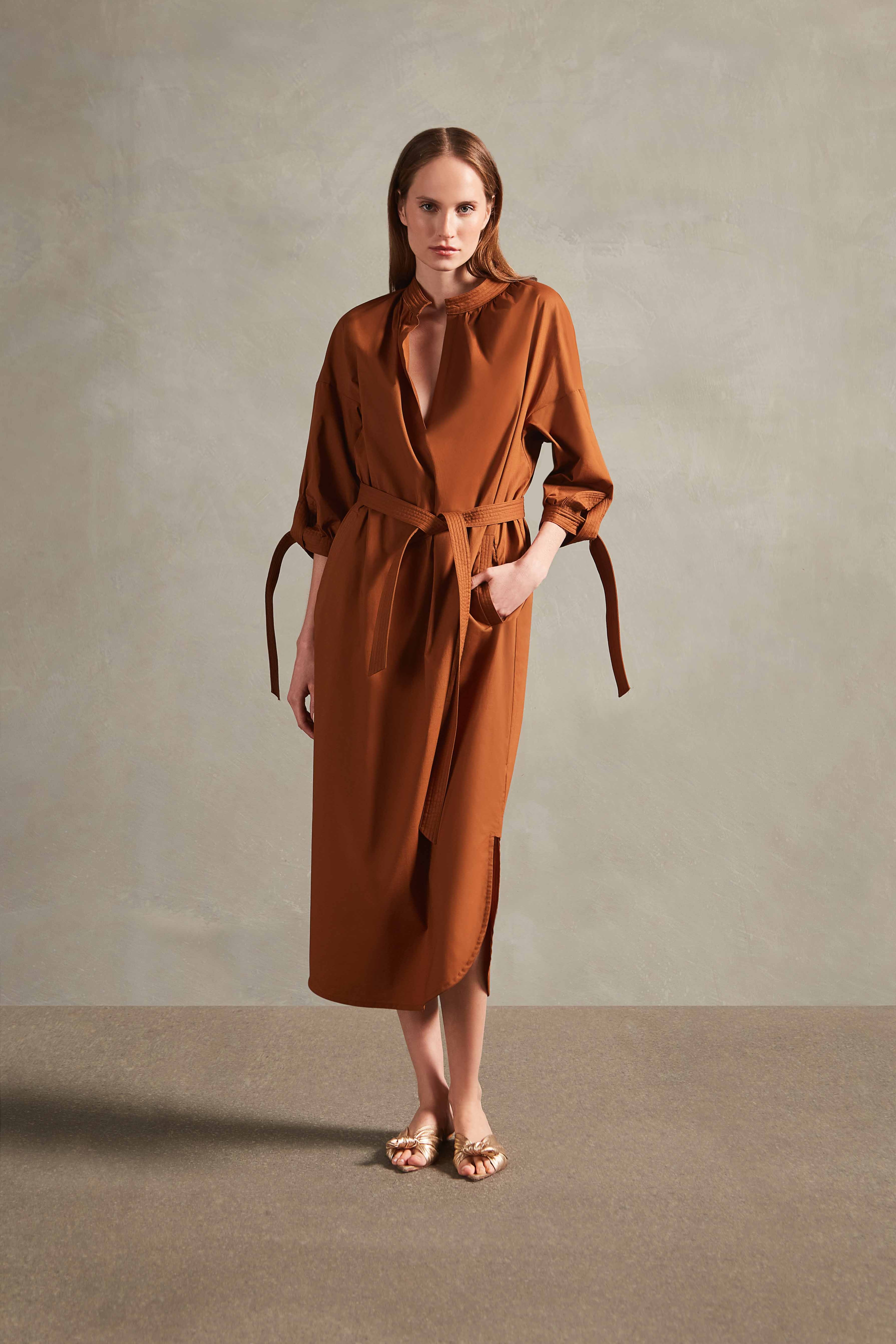 Chemise Manga Longa Coral Exotic