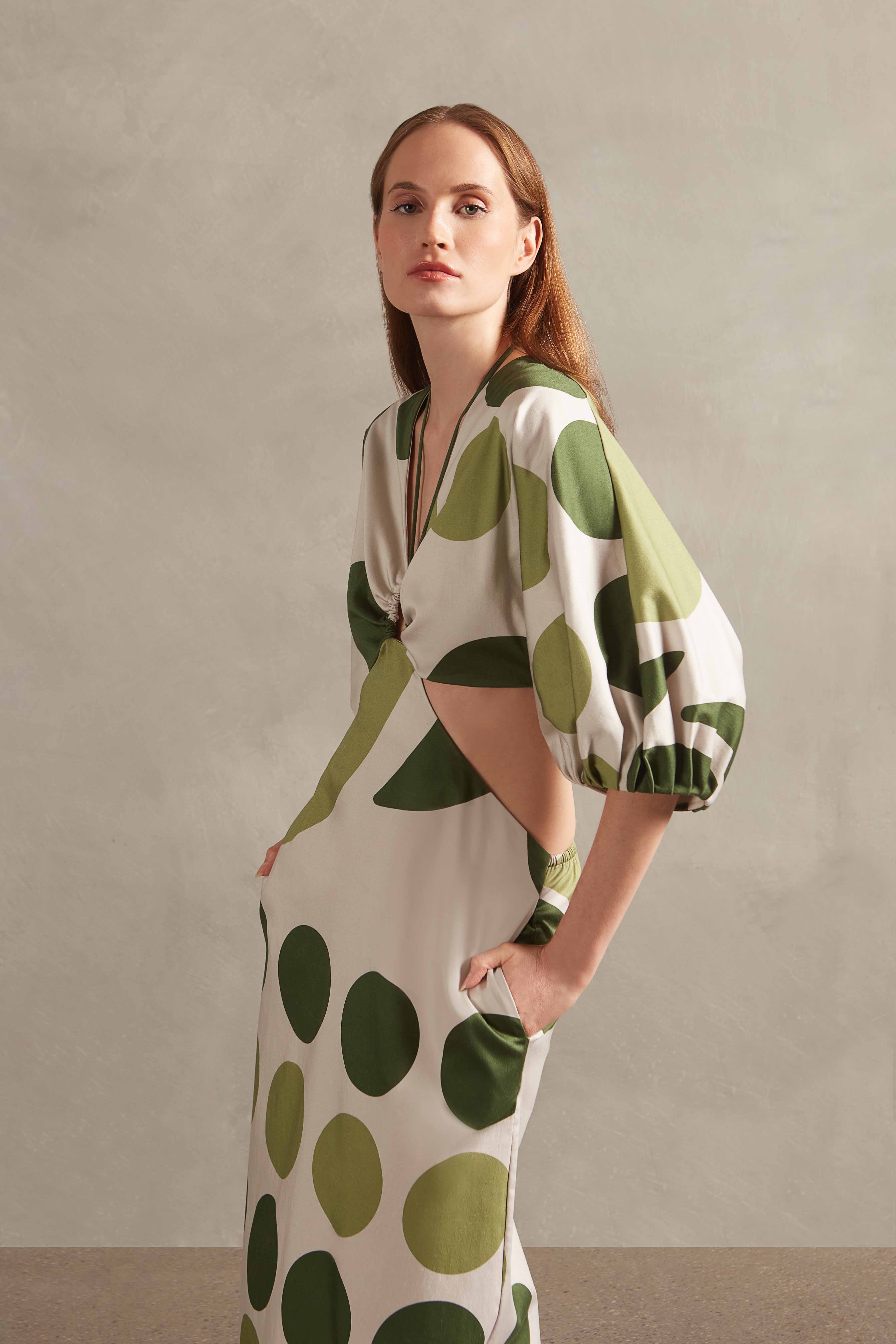 Vestido Midi Jellyfish