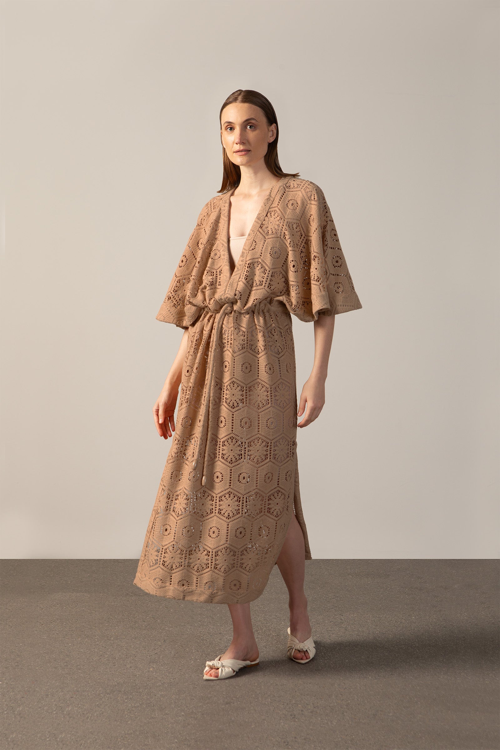 Vestido Longo Decote V Noir