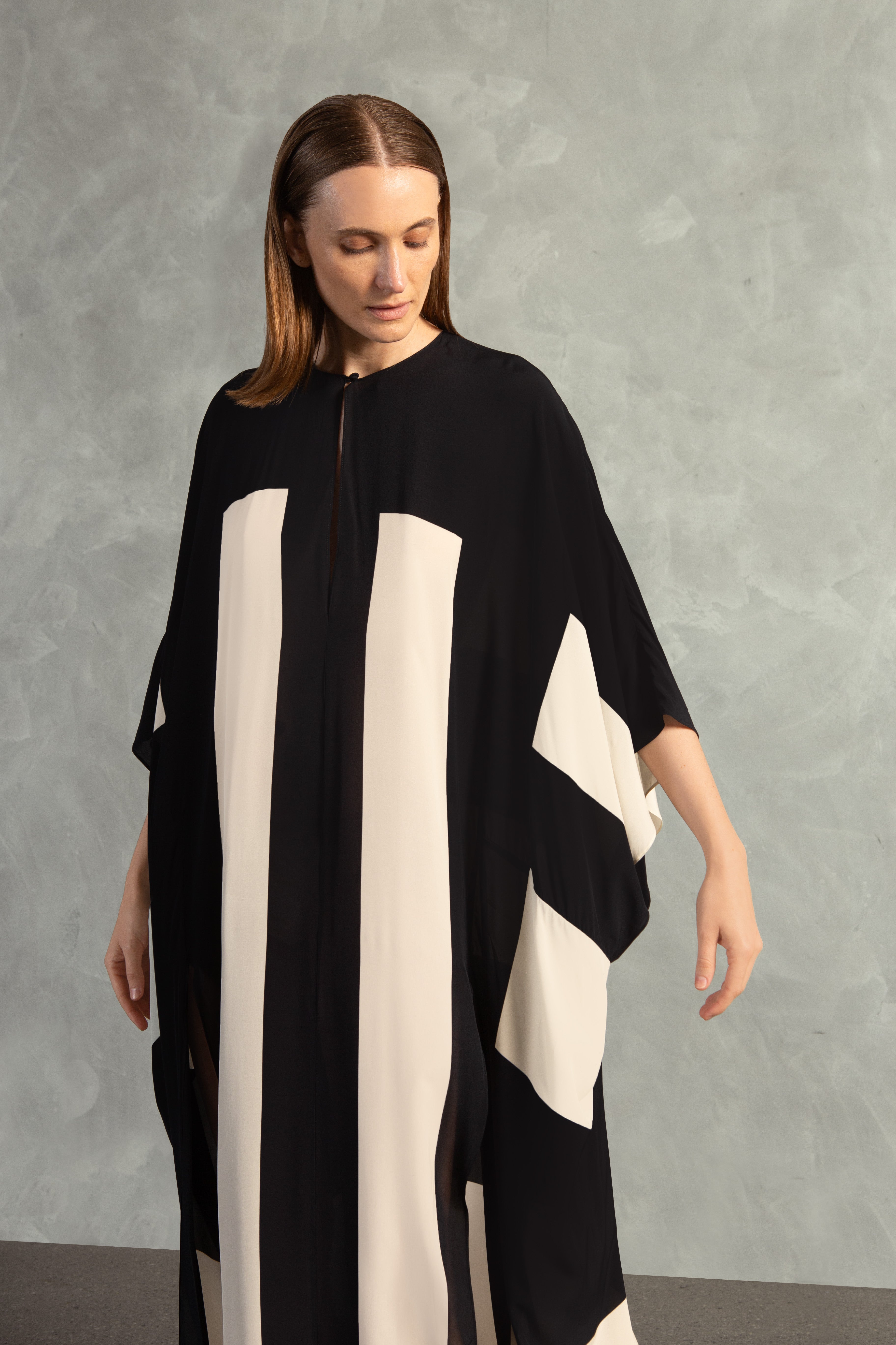 Kaftan Longo Geométrico