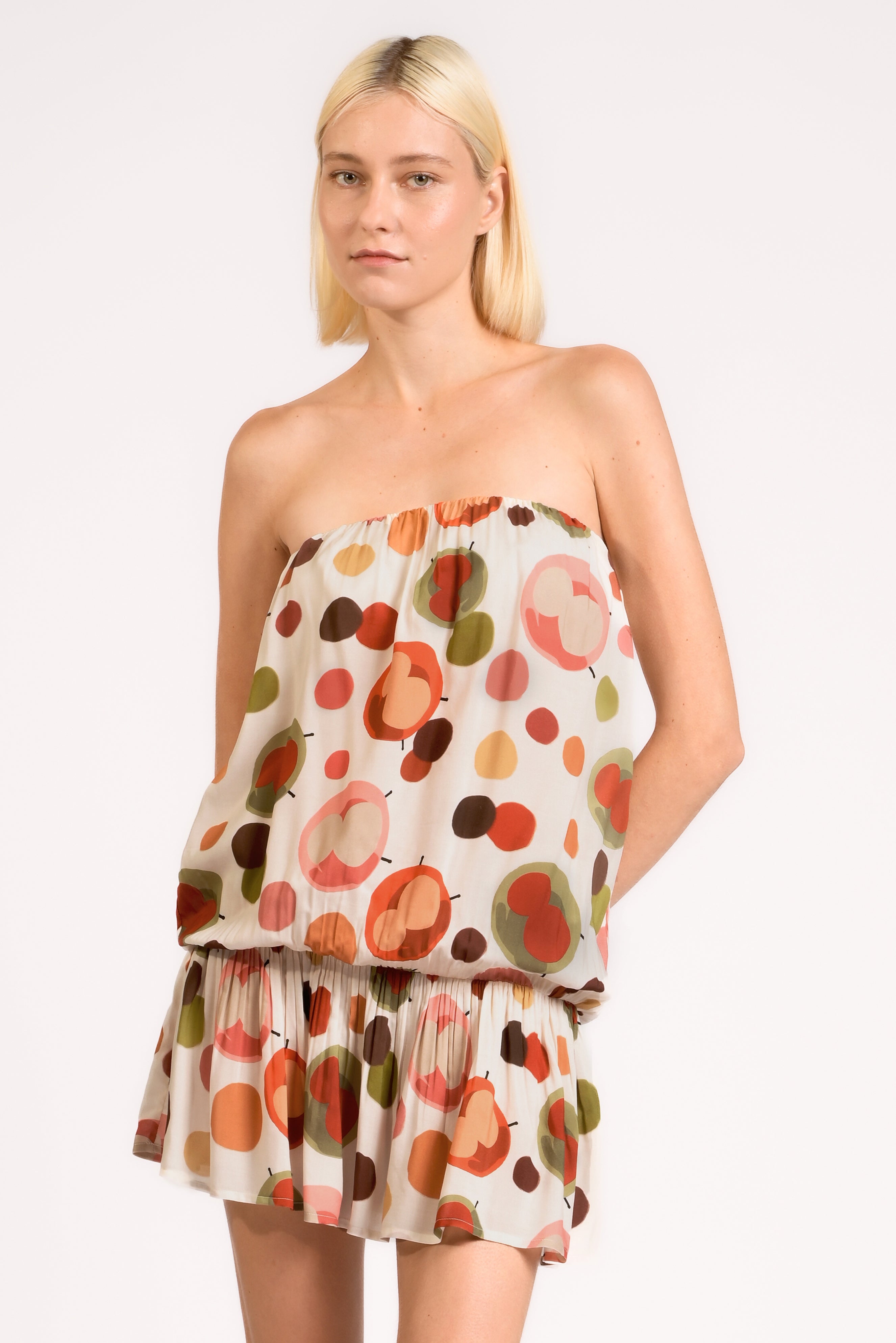 Vestido Curto Tomara que Caia Lina Pois