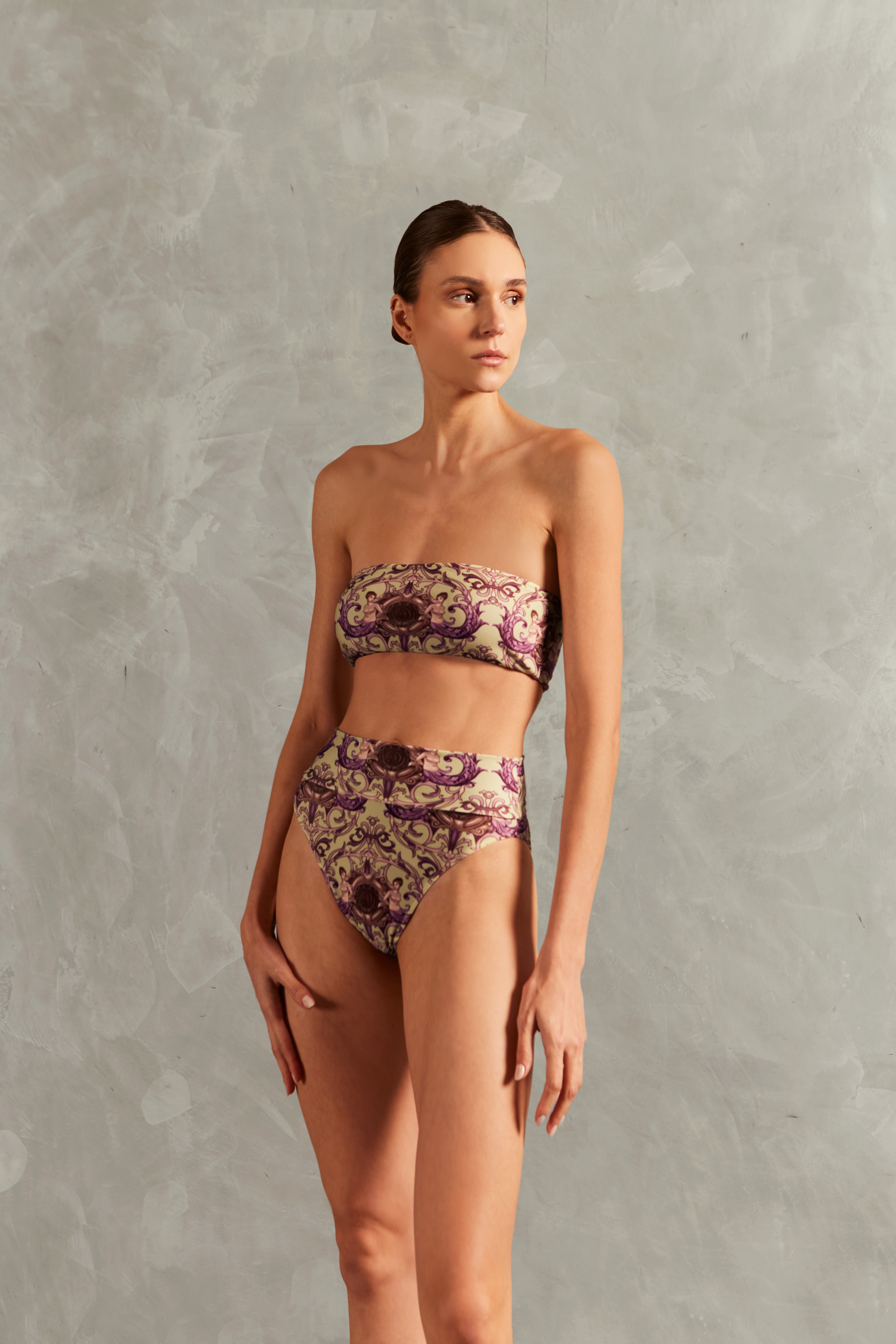 Biquini Asa Delta Vintage Citronelle