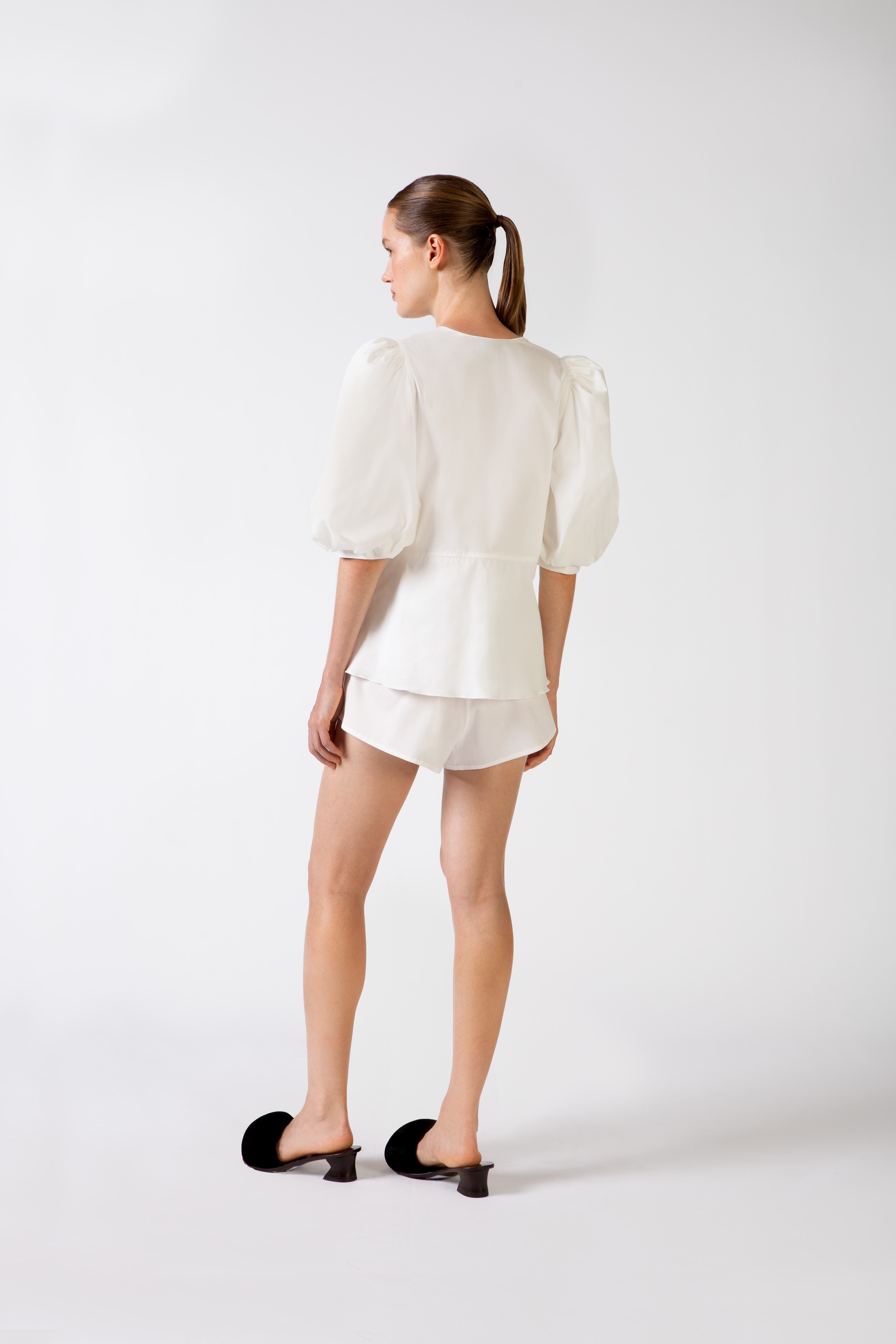 Blusa Manga Bufante Lisos