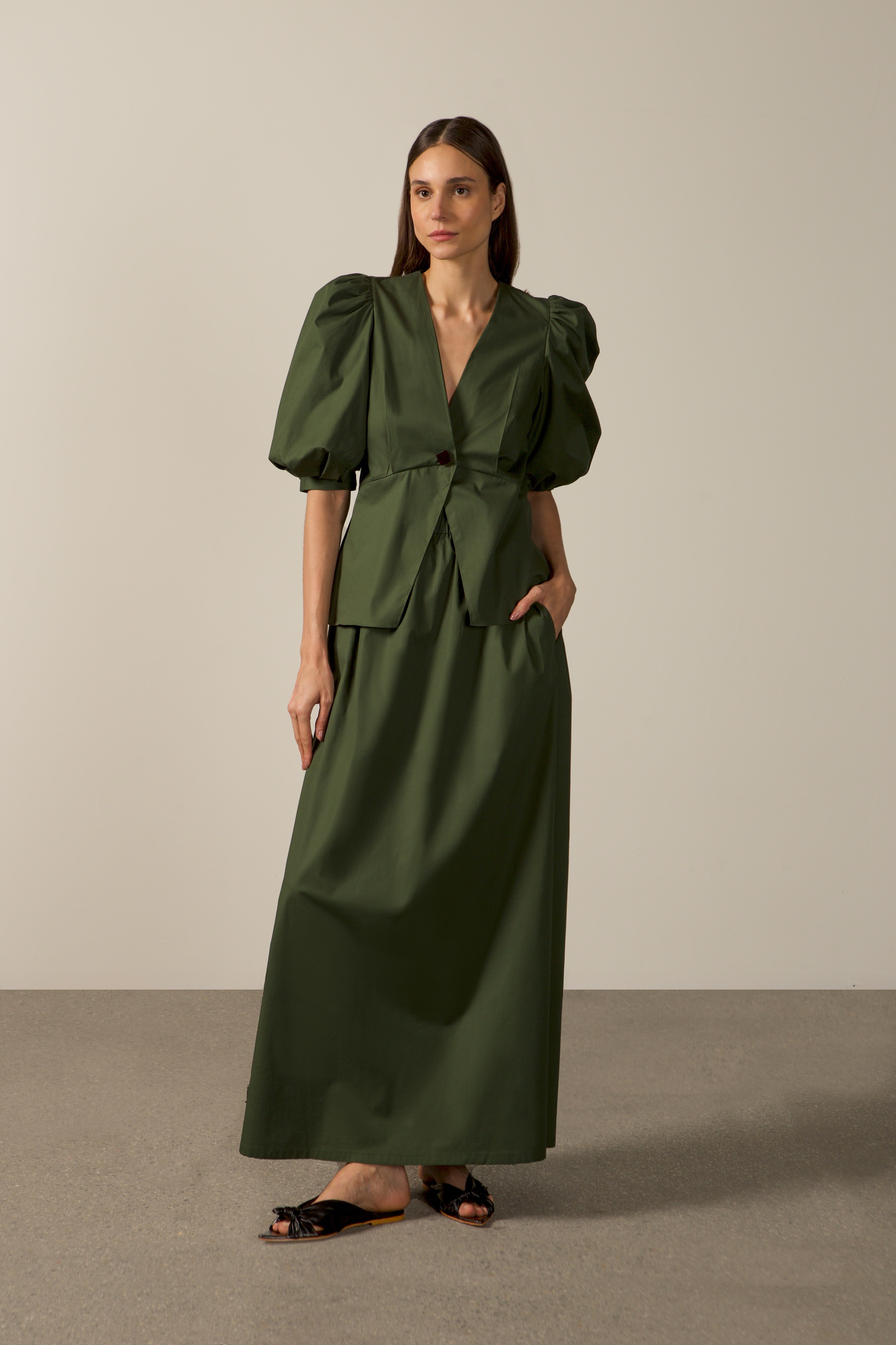 Blusa Manga Bufante Lisos