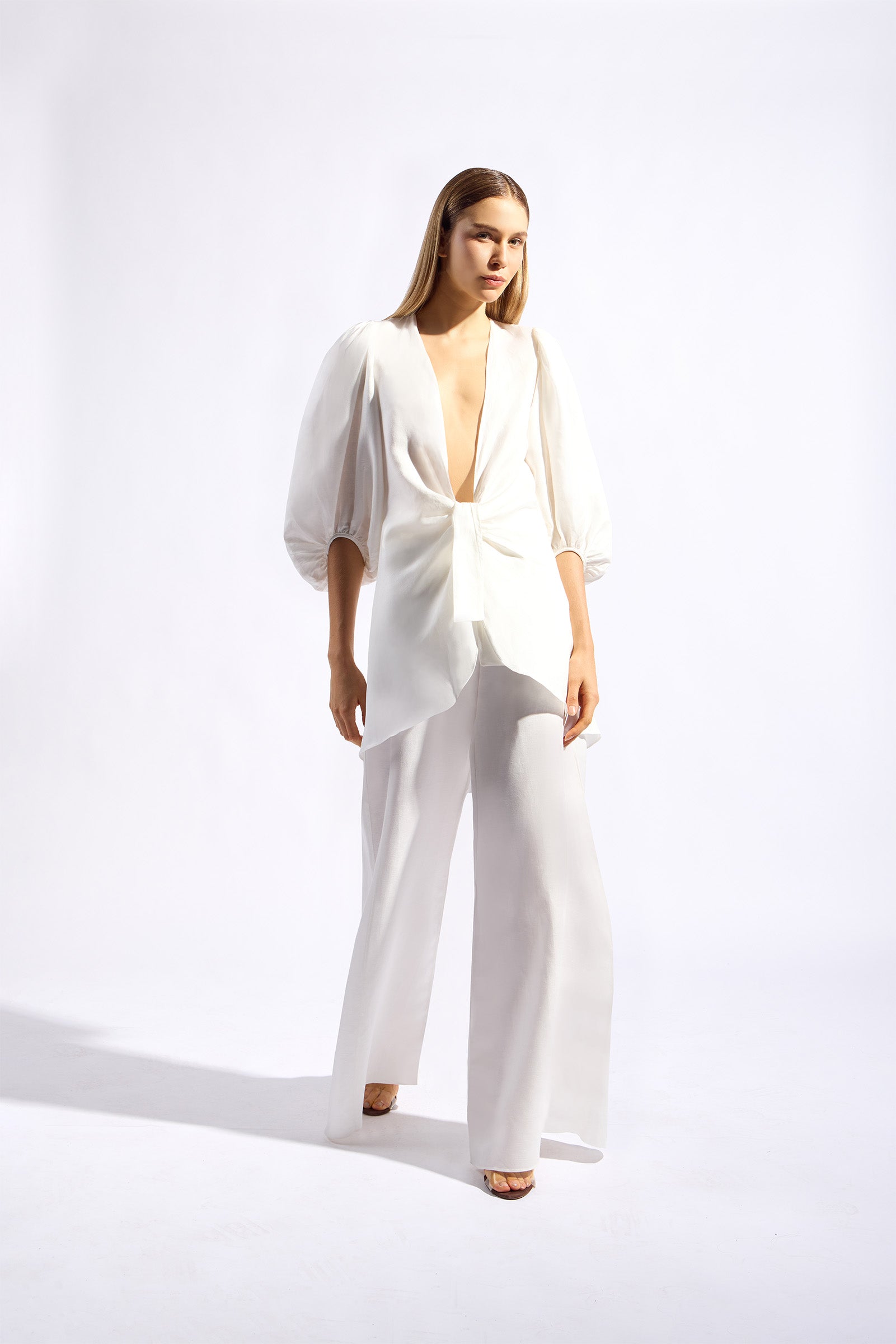 Camisa Longa De Amarrar Timeless