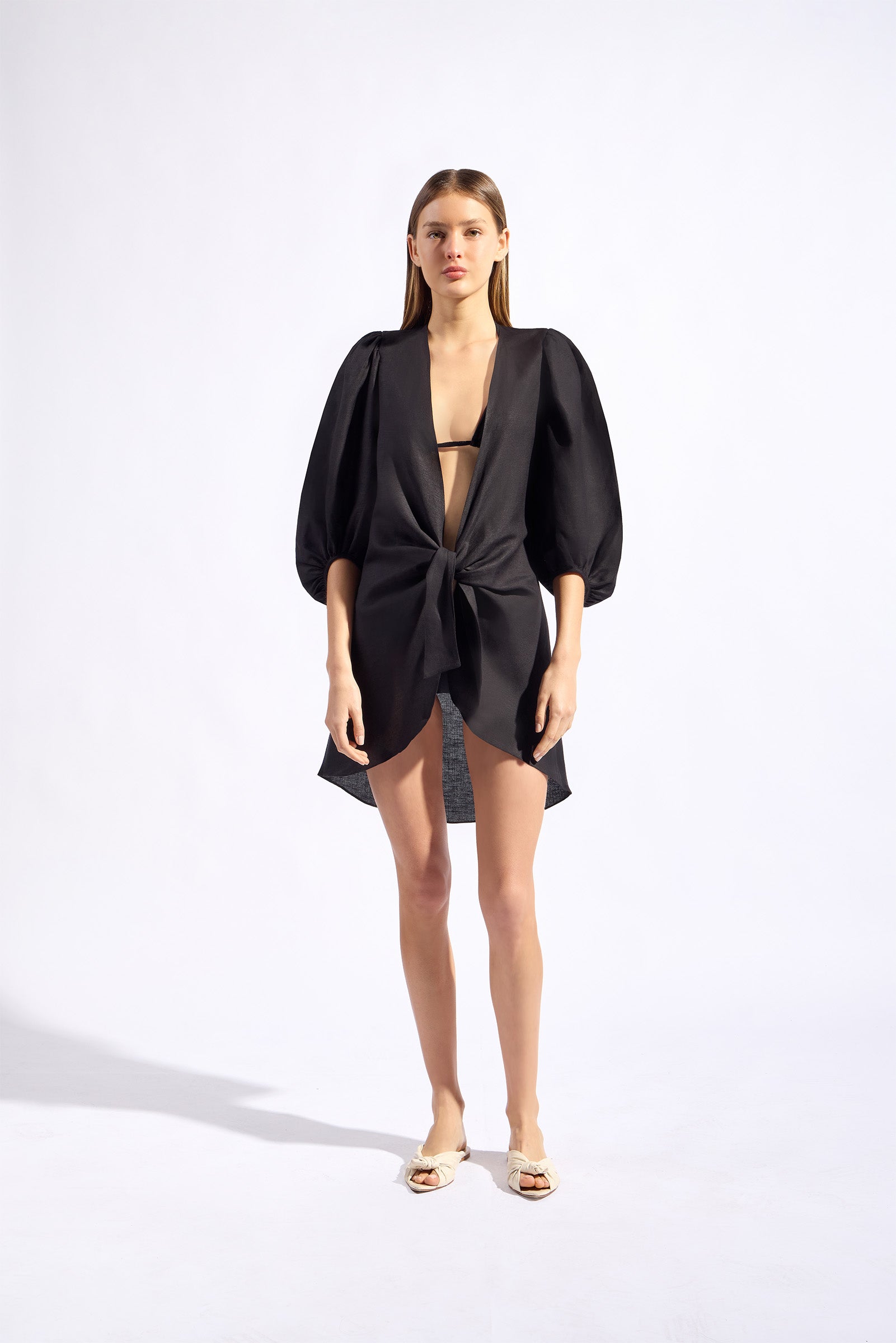 Camisa Longa De Amarrar Timeless