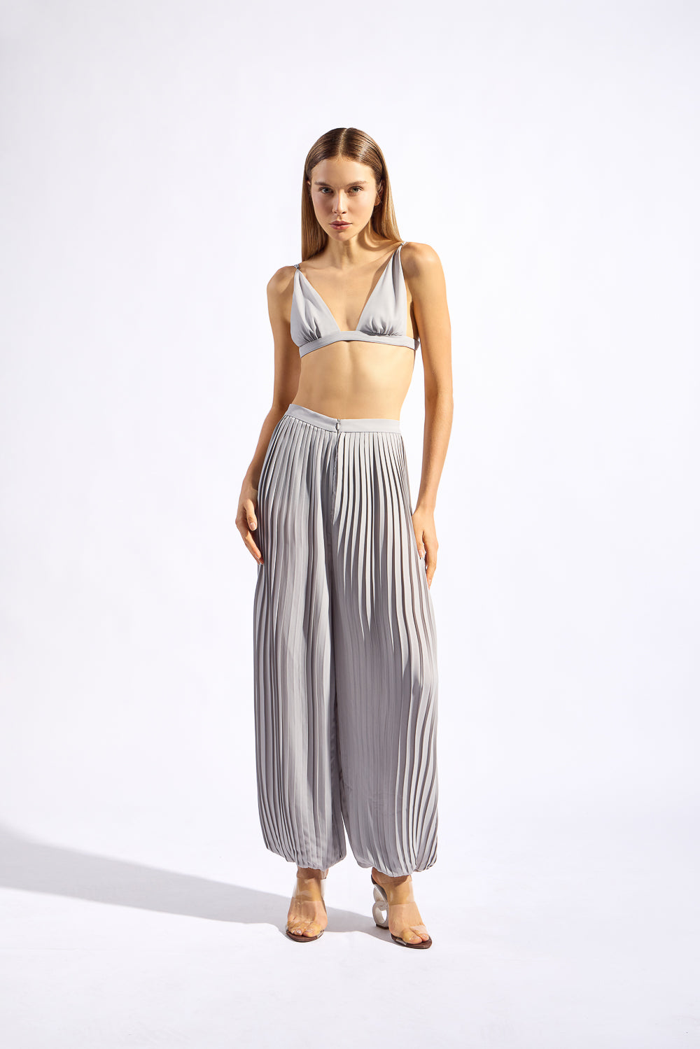 Calça Plissada Noblesse