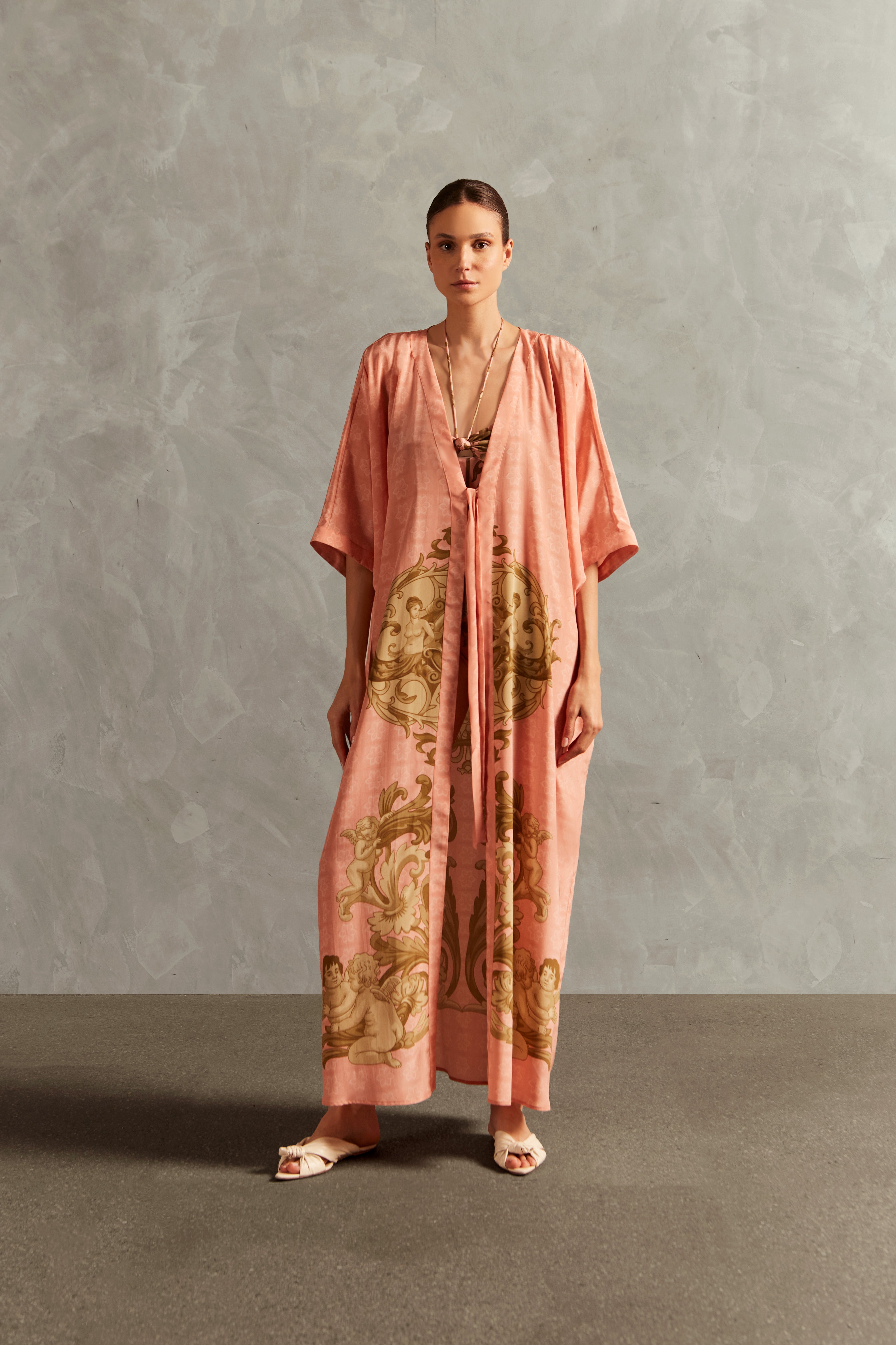 Robe Amarração Hera Rosa