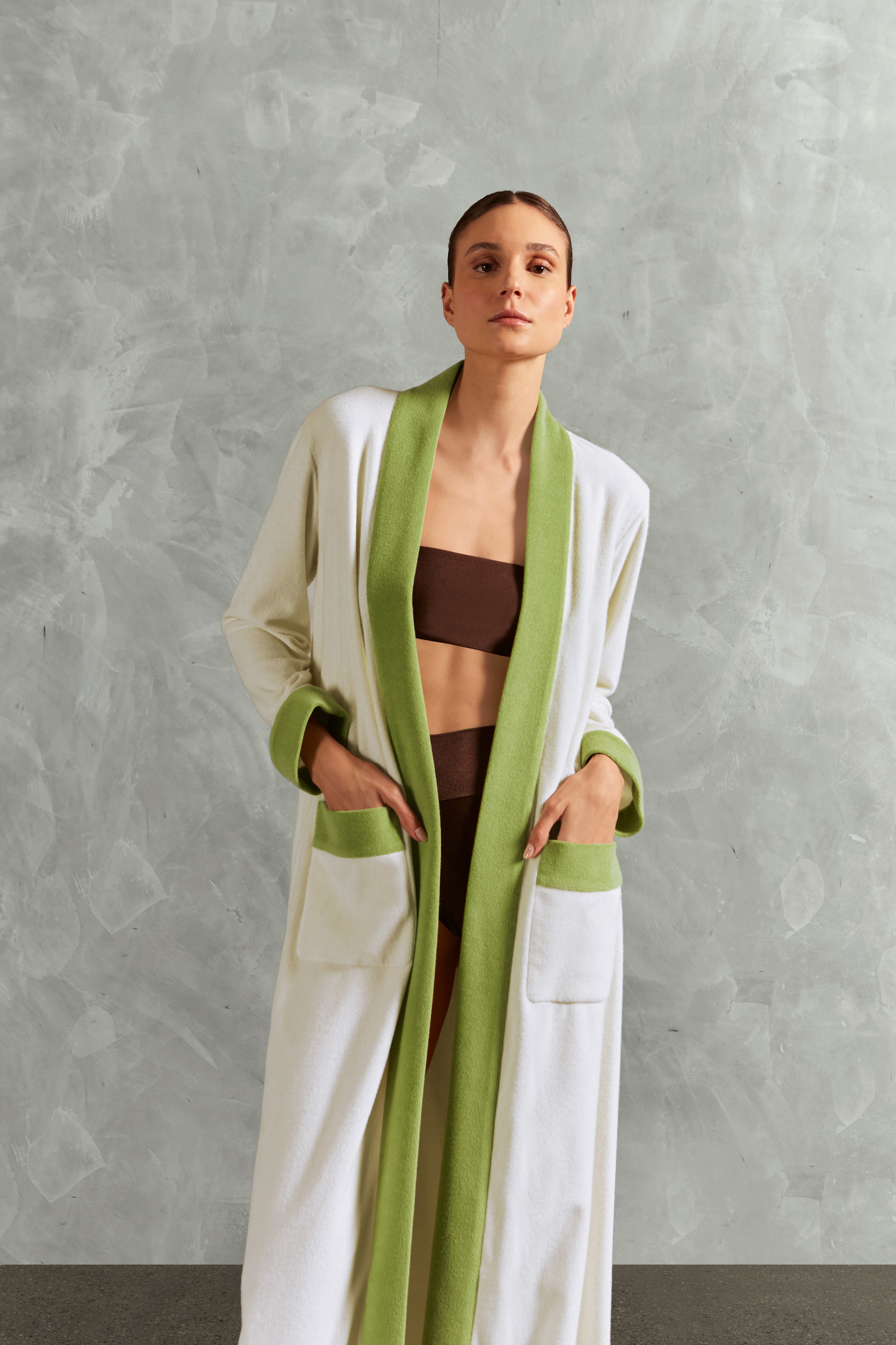 Robe Manga Longa Terry