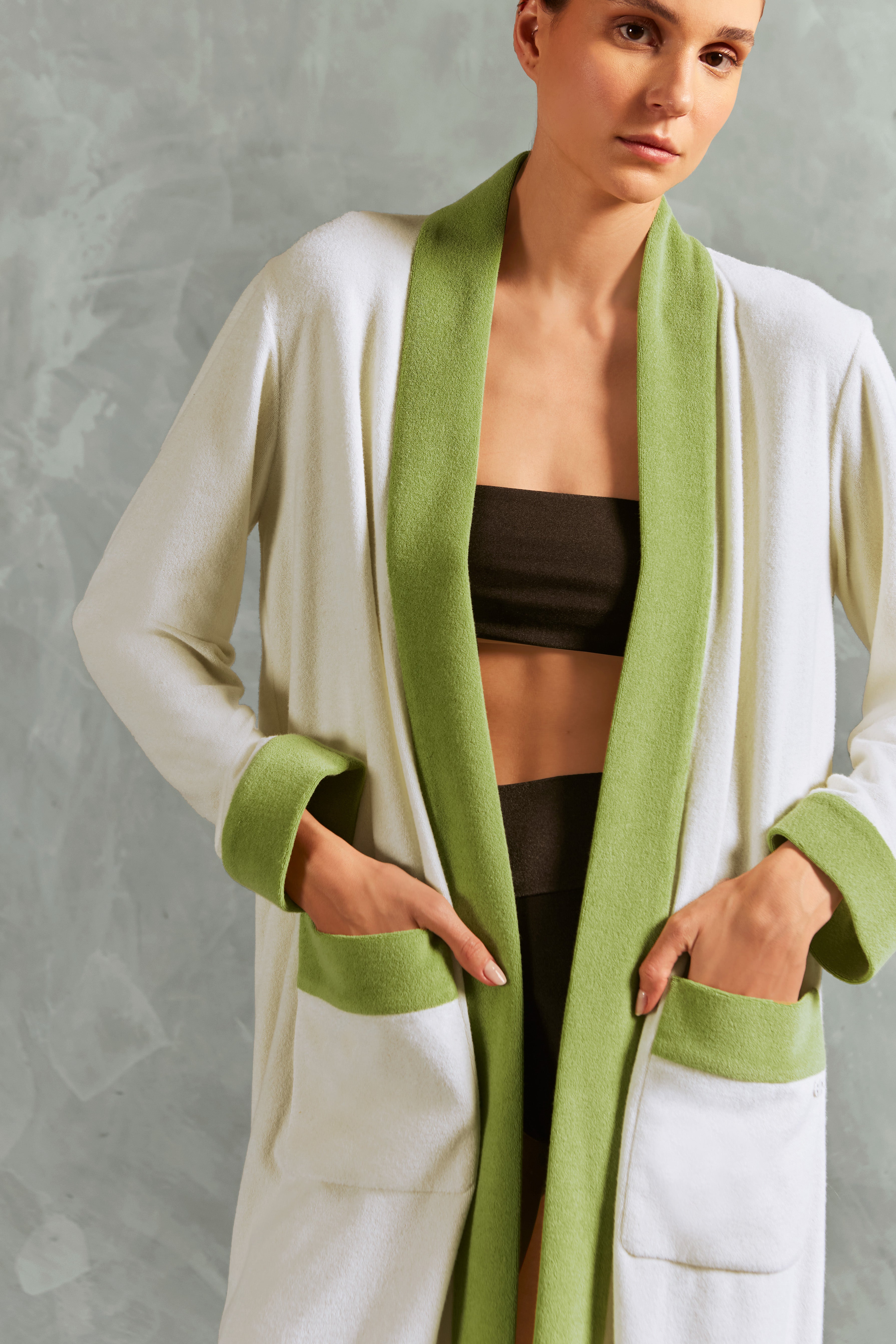 Robe Manga Longa Terry