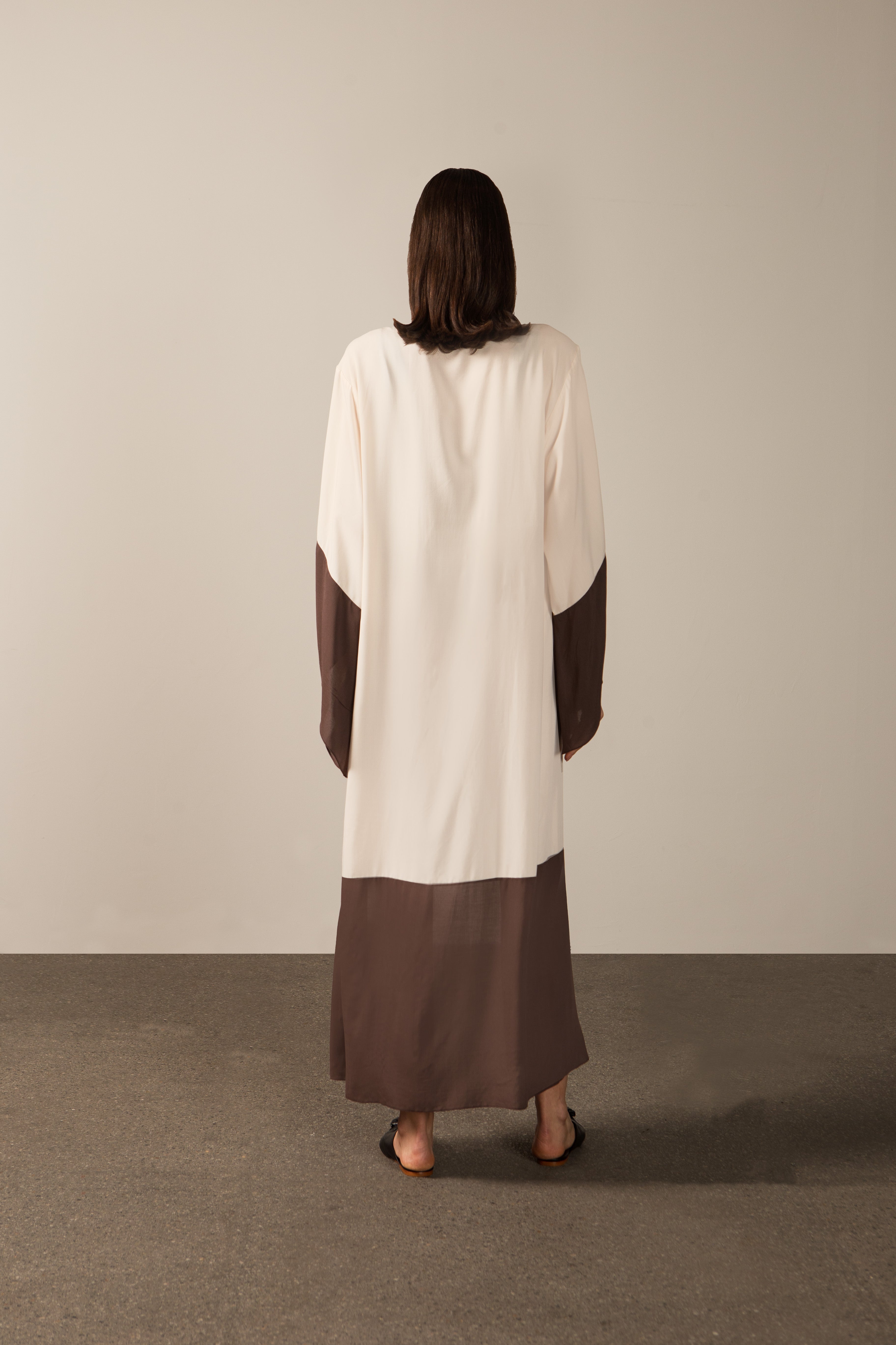 Robe Longo Barrado Geométricos