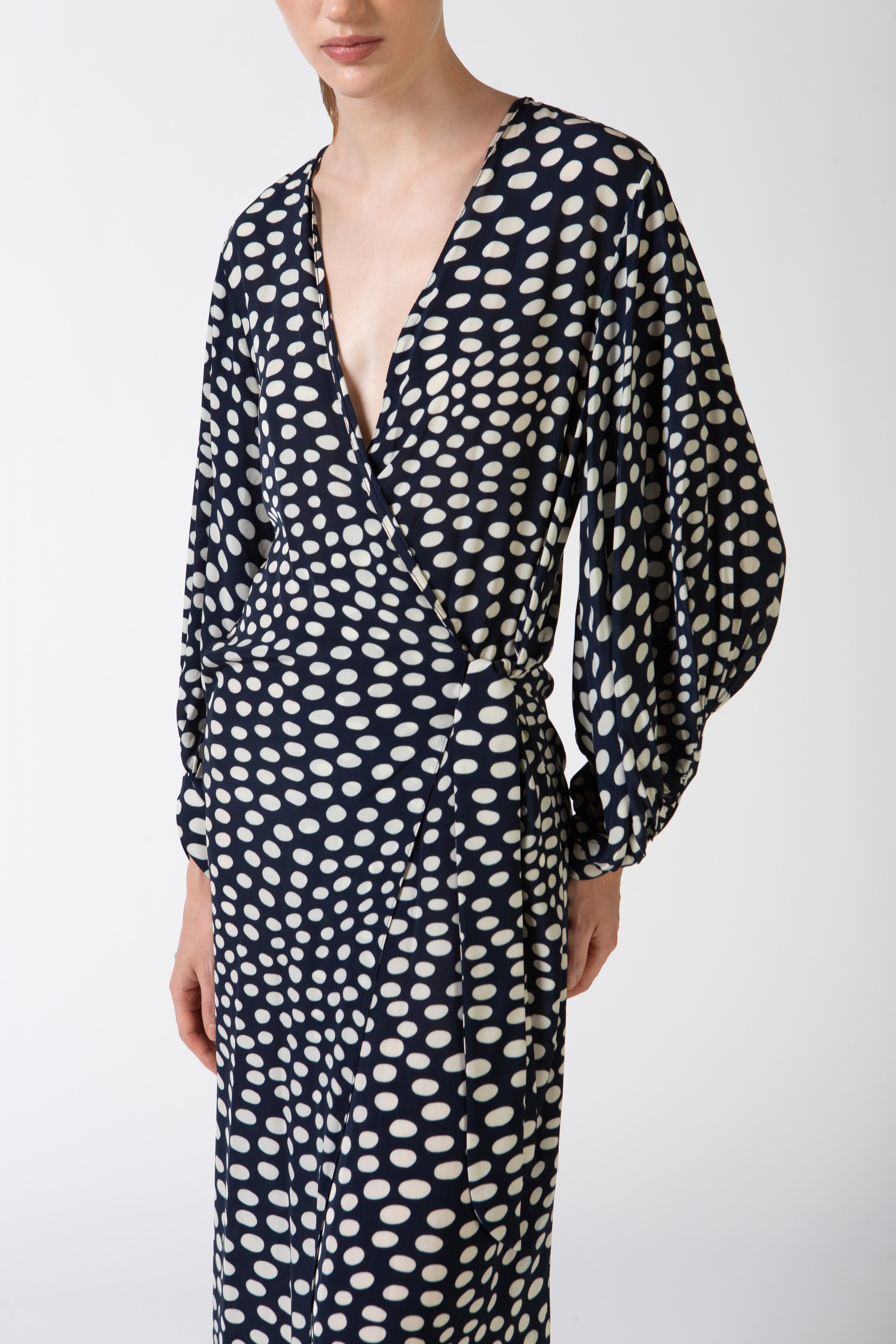 Robe Longo Pois