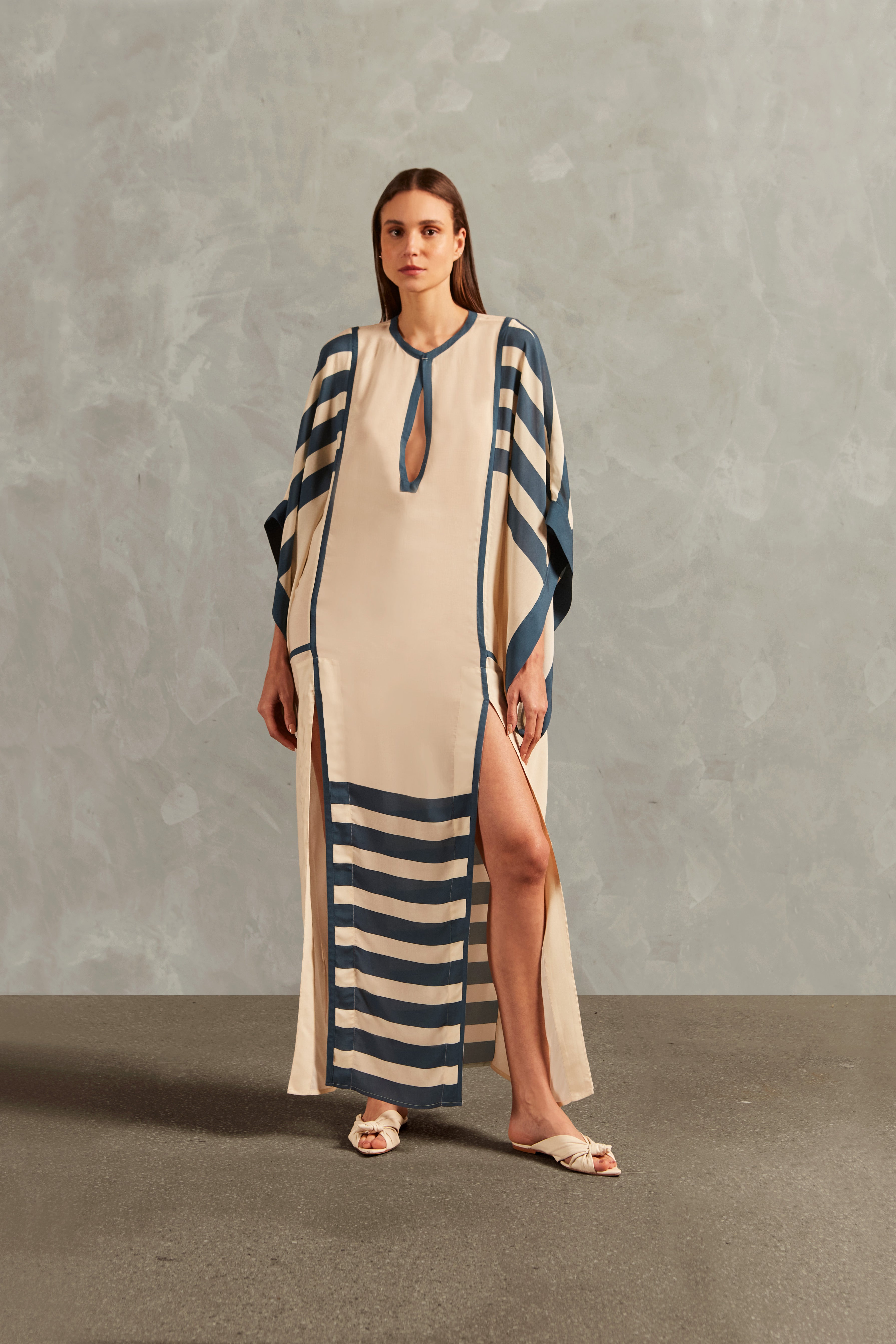 Kaftan Longo Listras