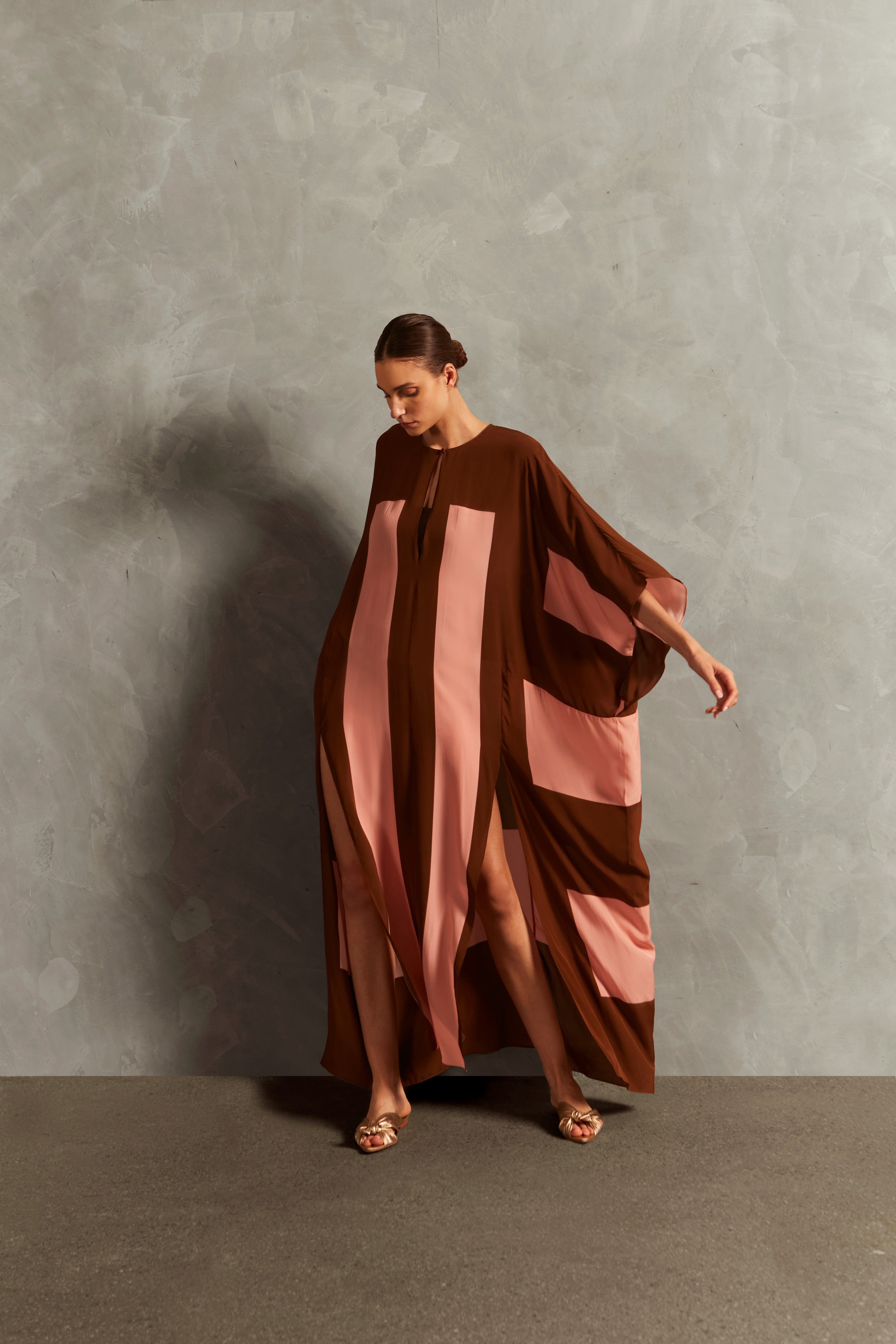 Kaftan Longo Geométrico