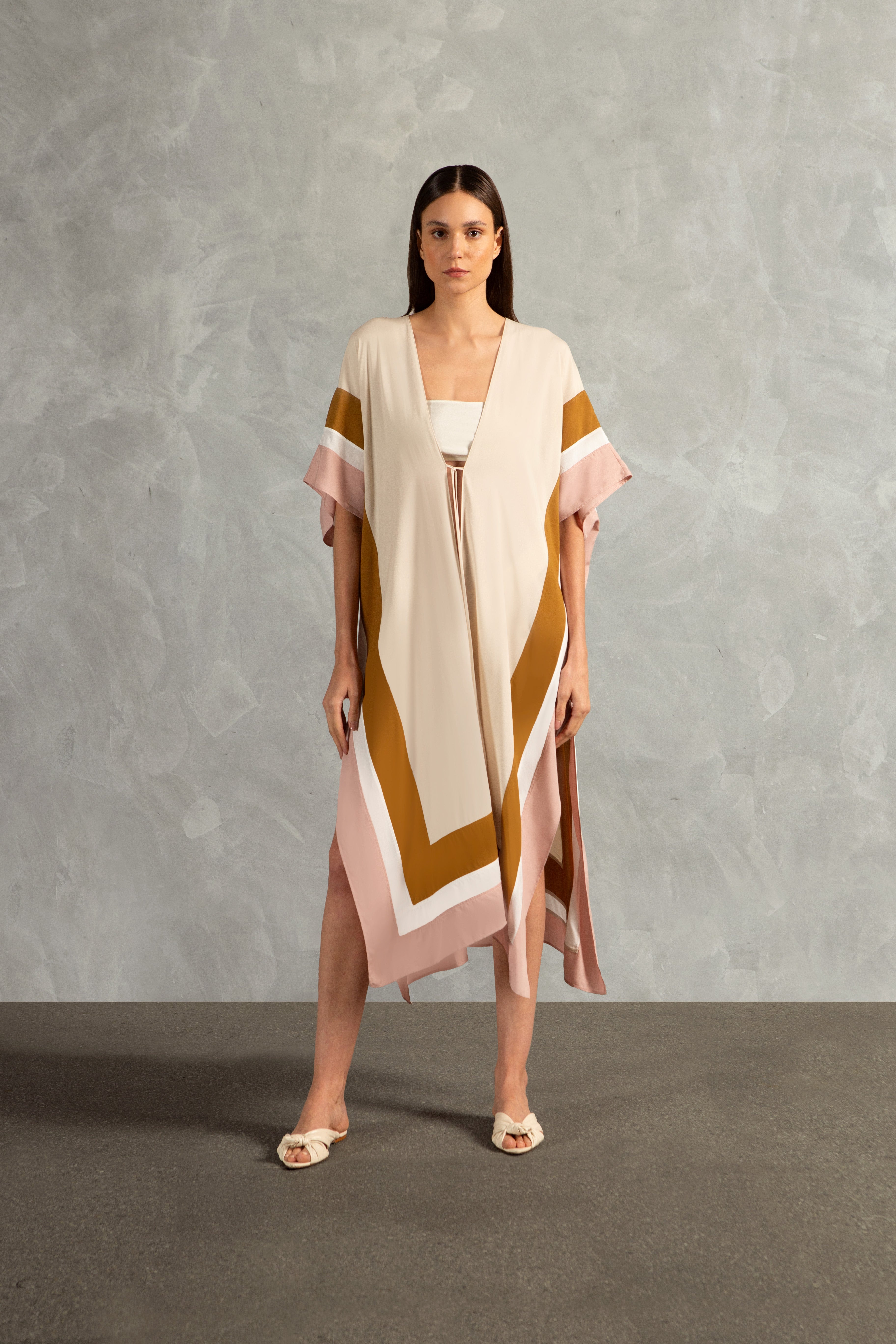 Kaftan Longo Tapeçaria