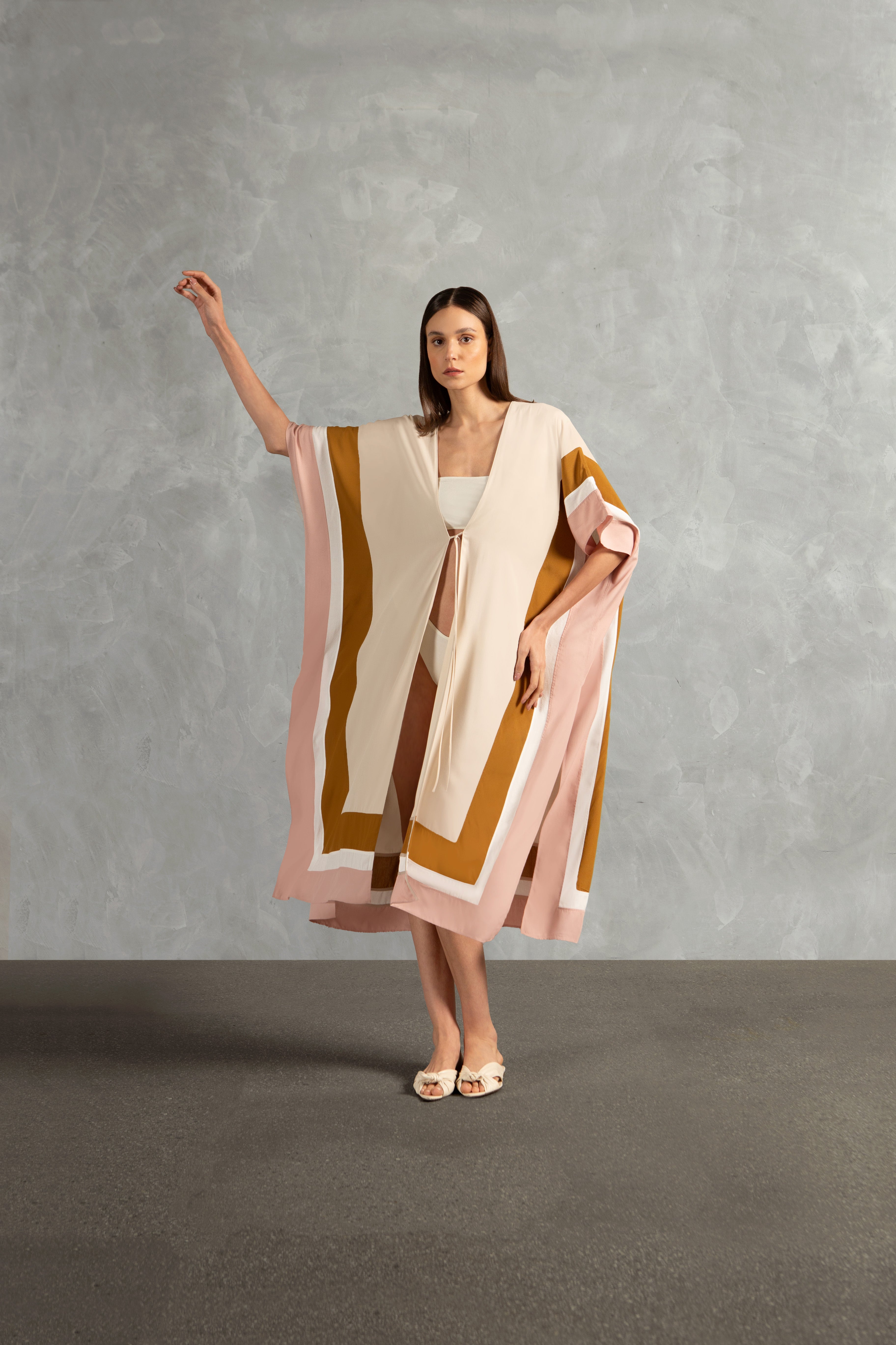 Kaftan Longo Tapeçaria