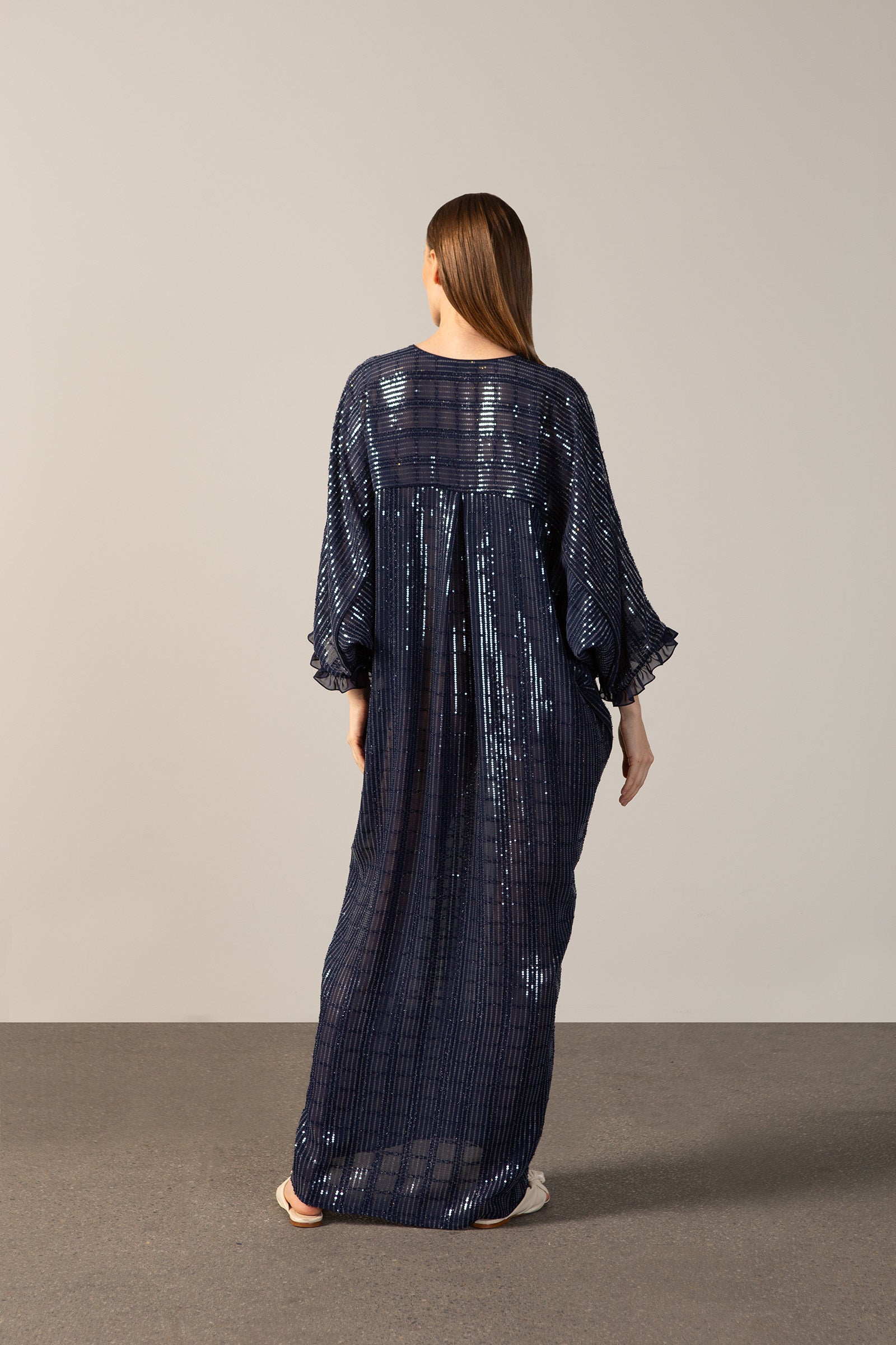 Kaftan Longo Paetê