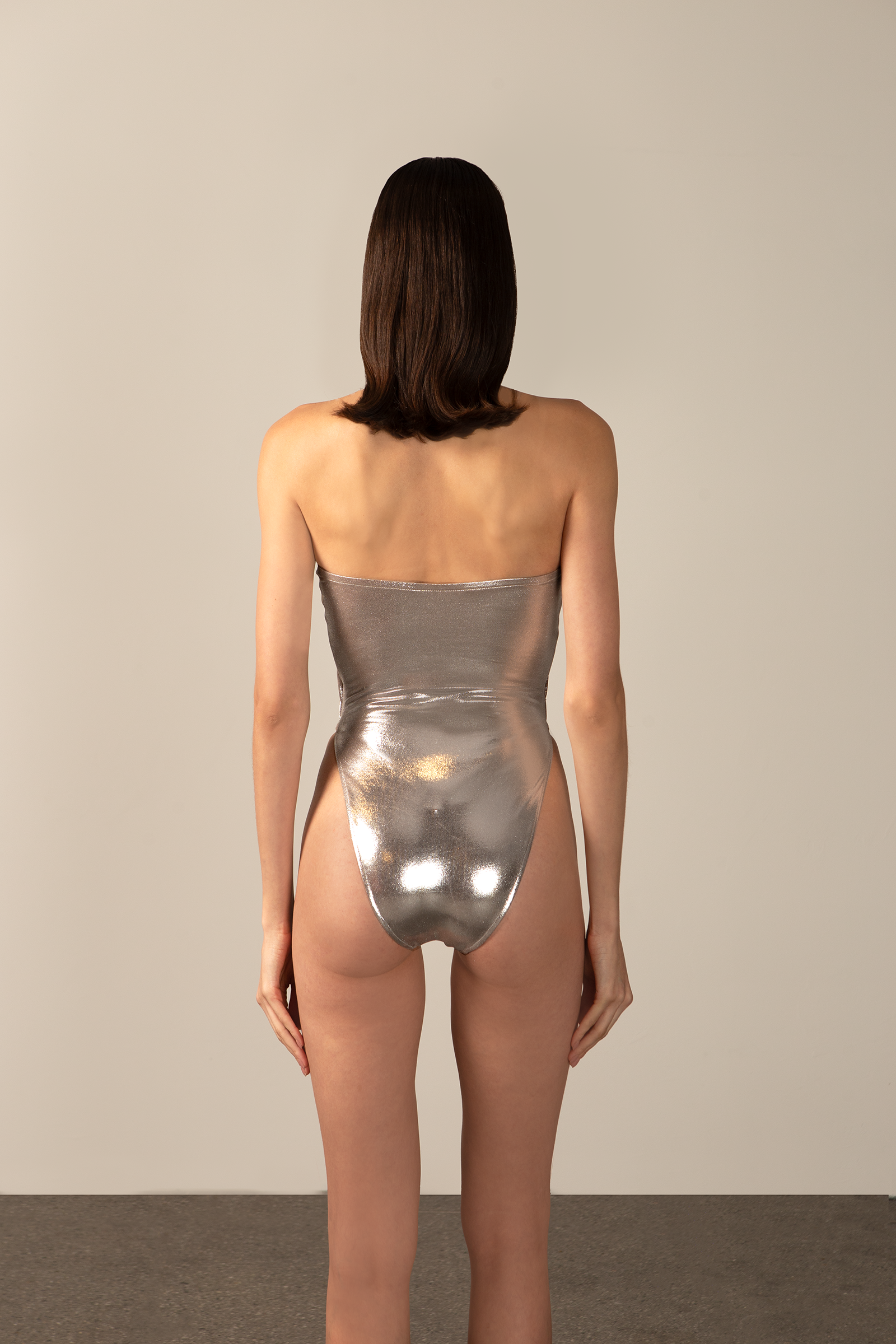 Maiô Recortes Detalhe Tiras