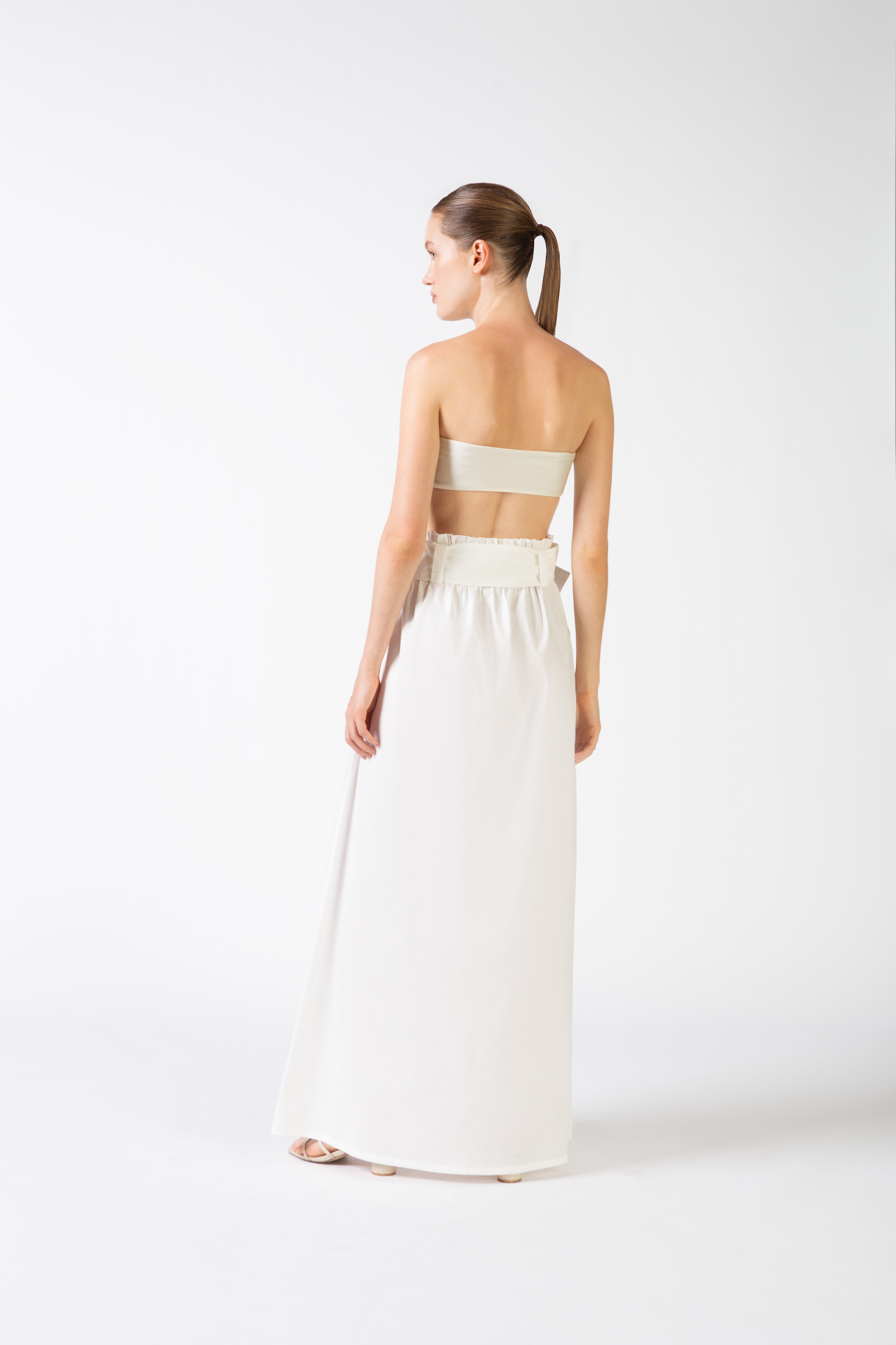 Saia Longa Com Cinto