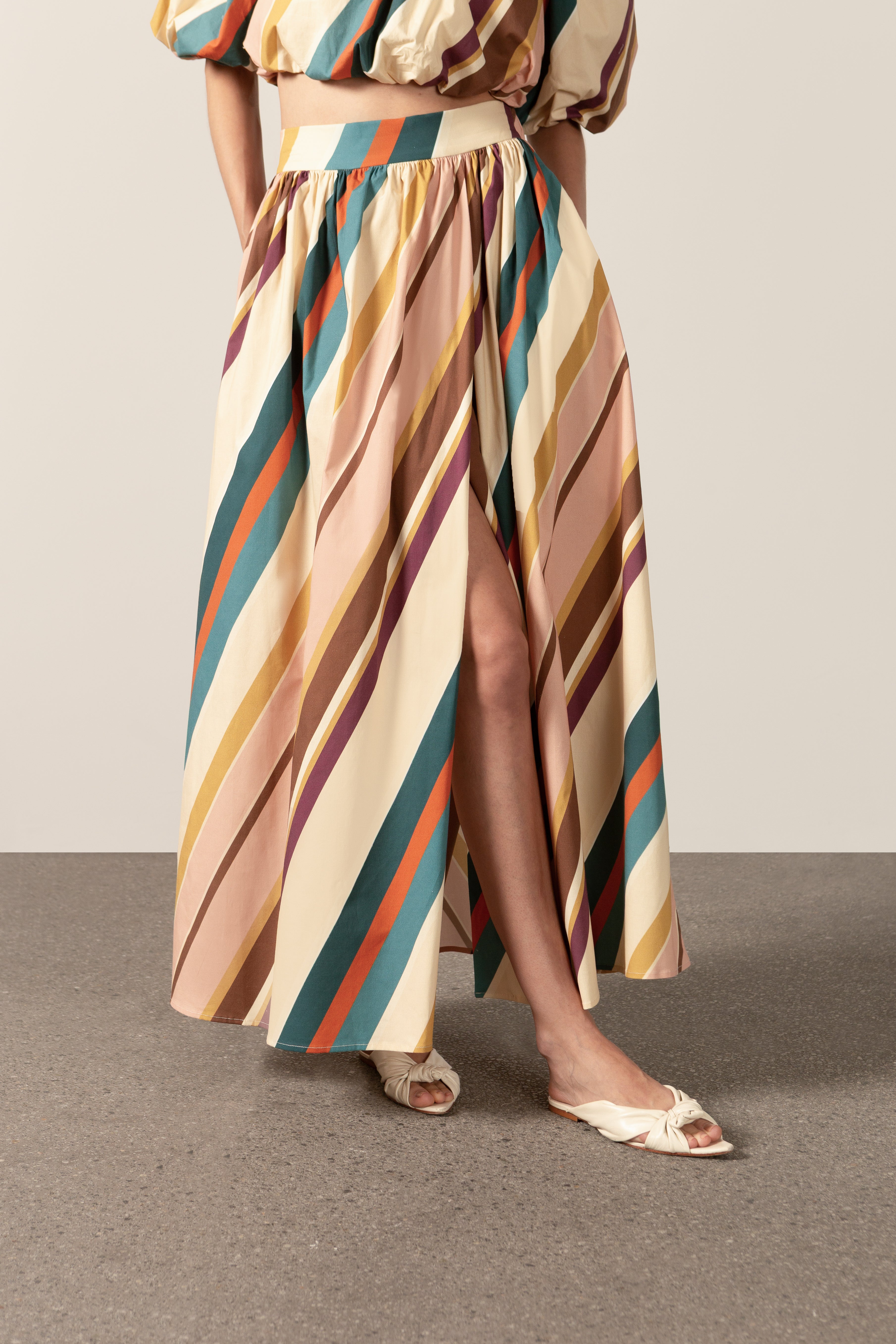 Saia Longa Listras Diagonais