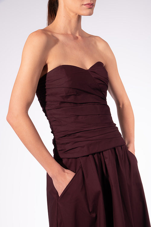 Top Drapeado Tomara que Caia Opulence