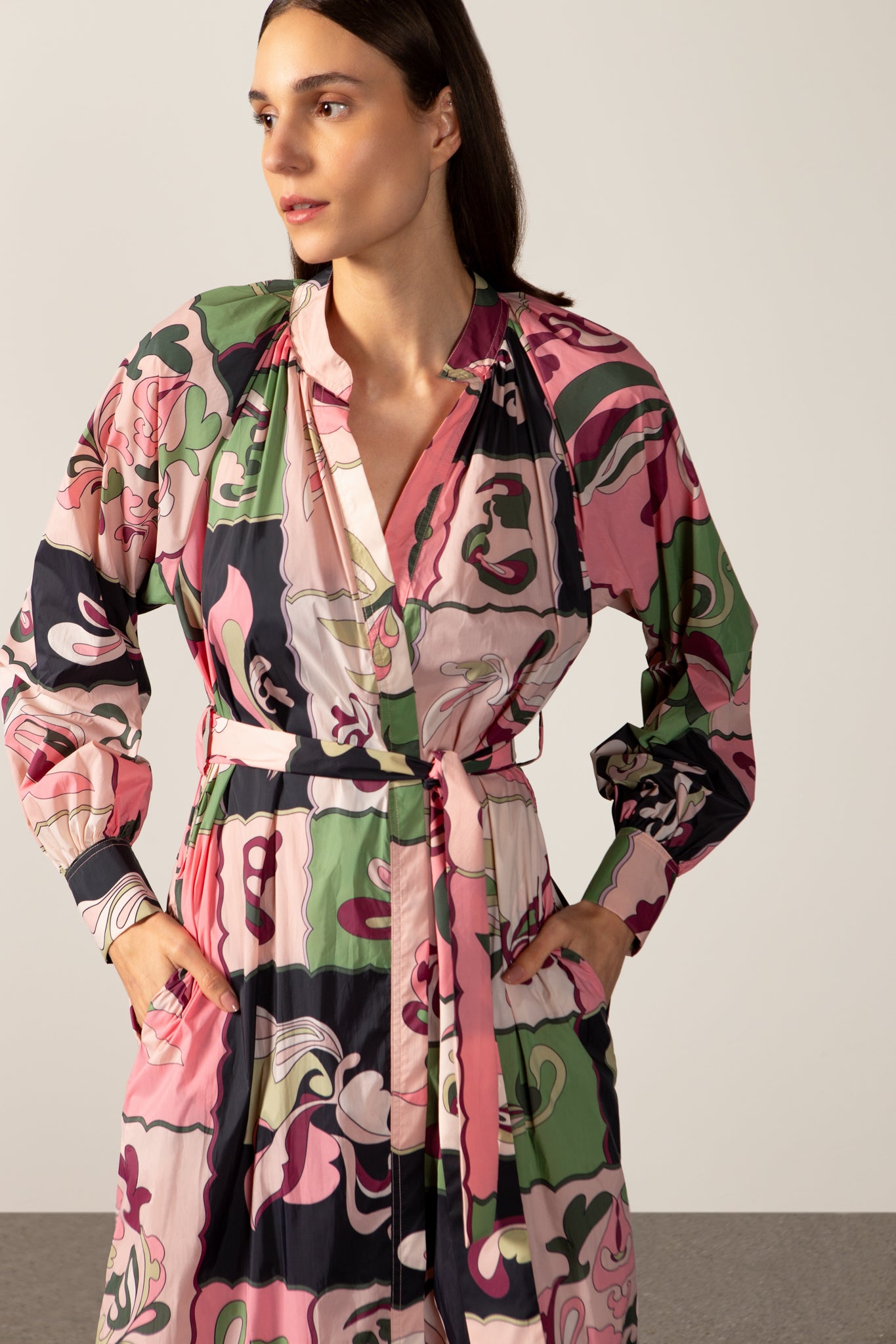 Vestido Chemise Com Faixa Inamorata