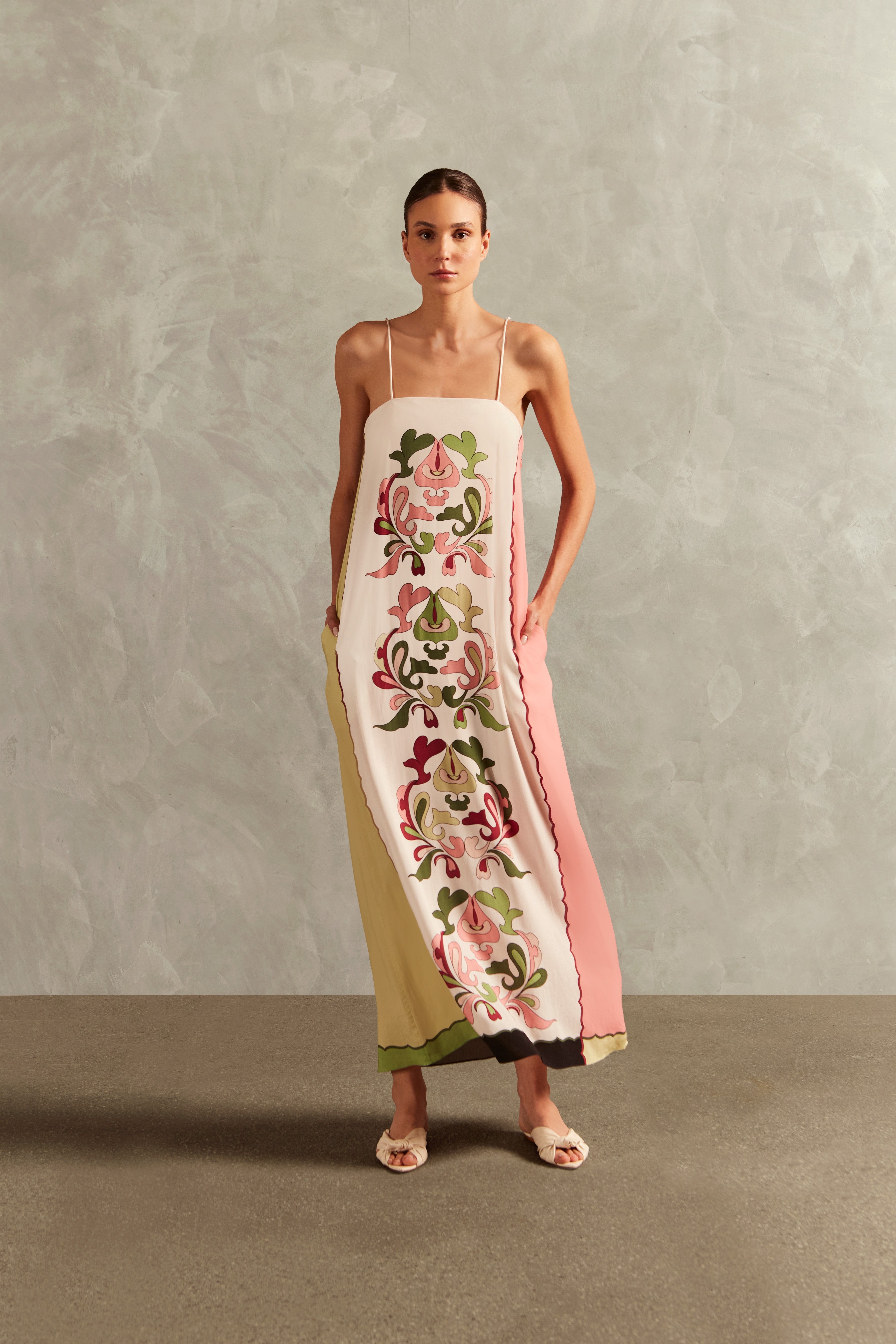 Vestido Longo Alcinhas Inamorata
