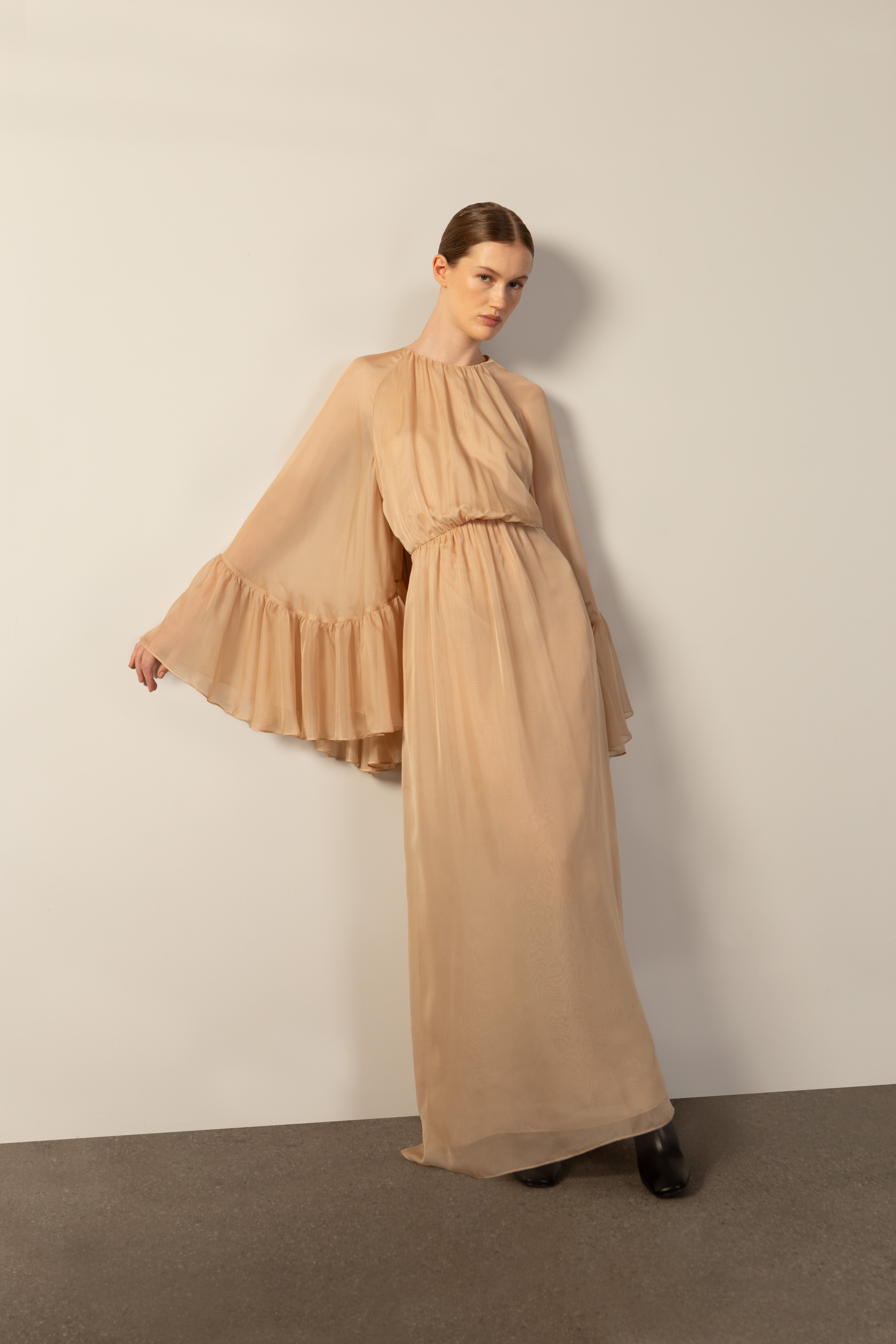 Vestido Manga Ampla Nori