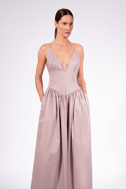 Vestido Longo Alças Opulence