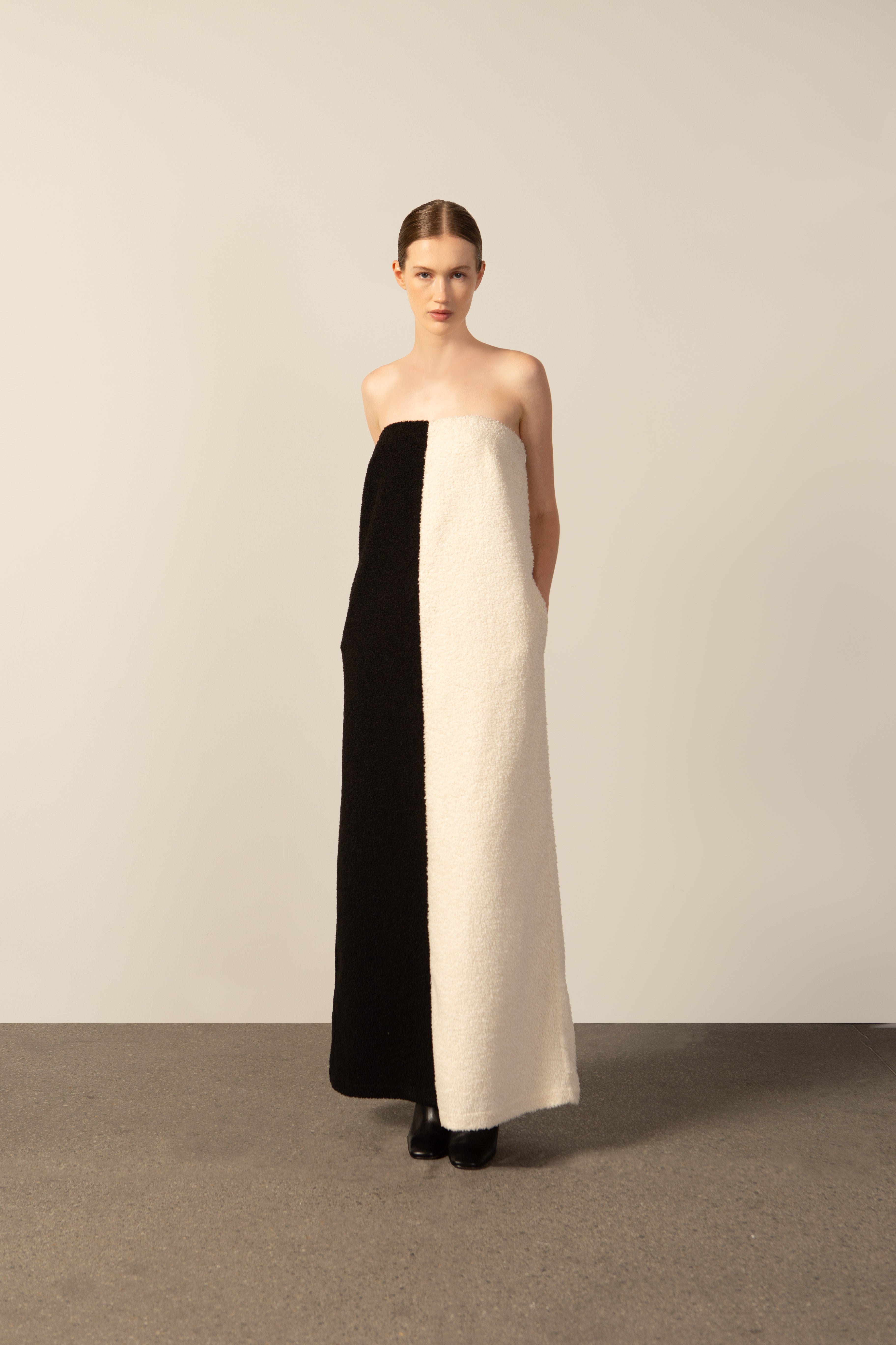 Vestido Tomara que Caia Bicolor