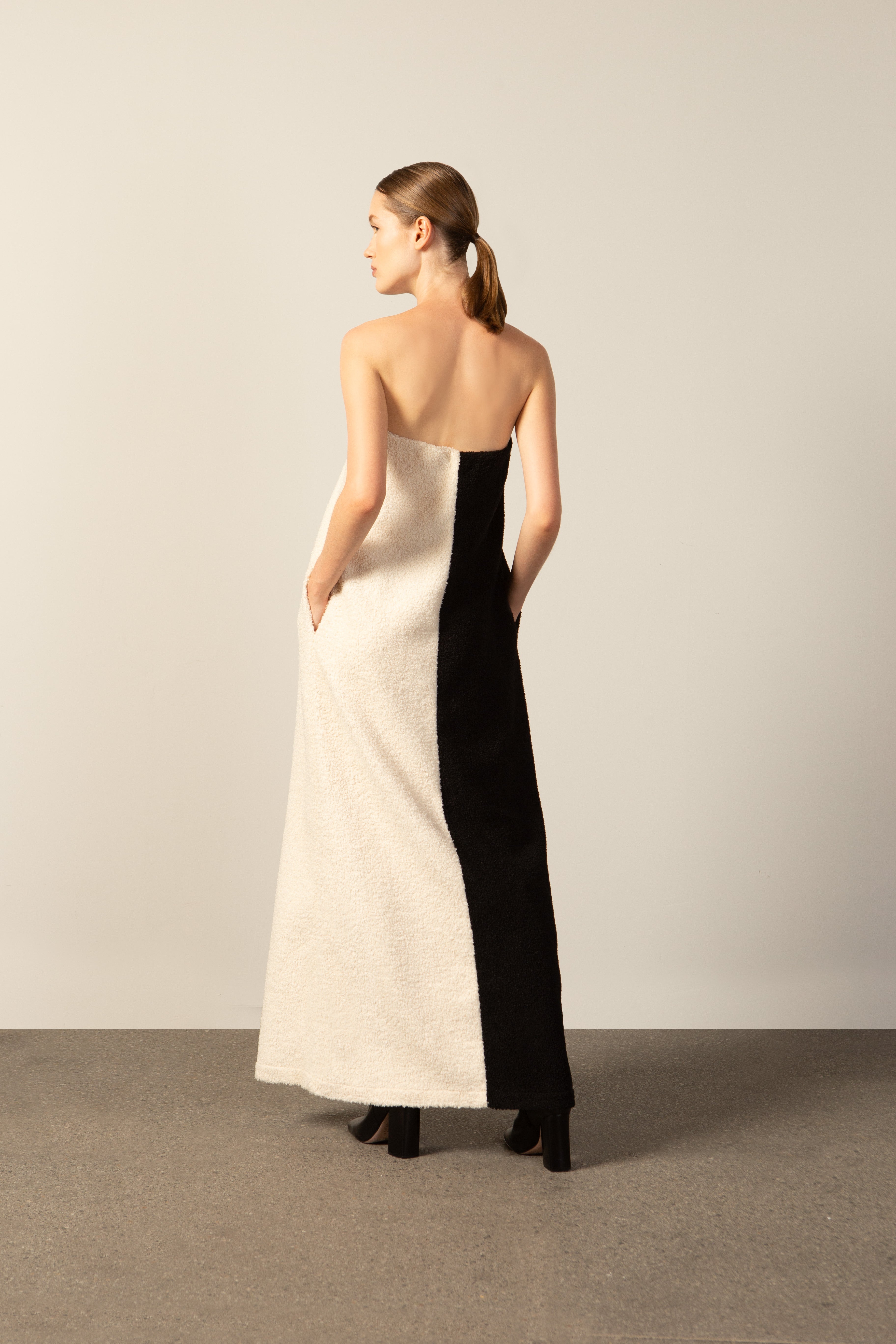 Vestido Tomara que Caia Bicolor