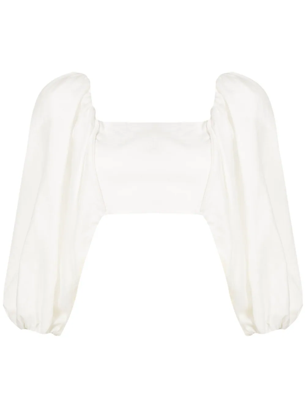 Blusa Cropped Maxi Manga